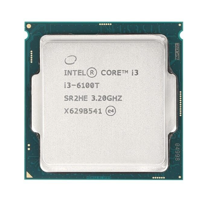 Begagnad Intel Core i3-6100T 3.20Ghz Processor DC CPU FCLGA1151