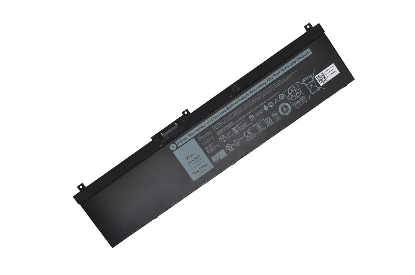 Begagnat Batteri Dell Precision 97Wh 7730 7530 7540 7730 7740 NYFJH 97Wh 8070mAh 0GW0K9 GW0K9