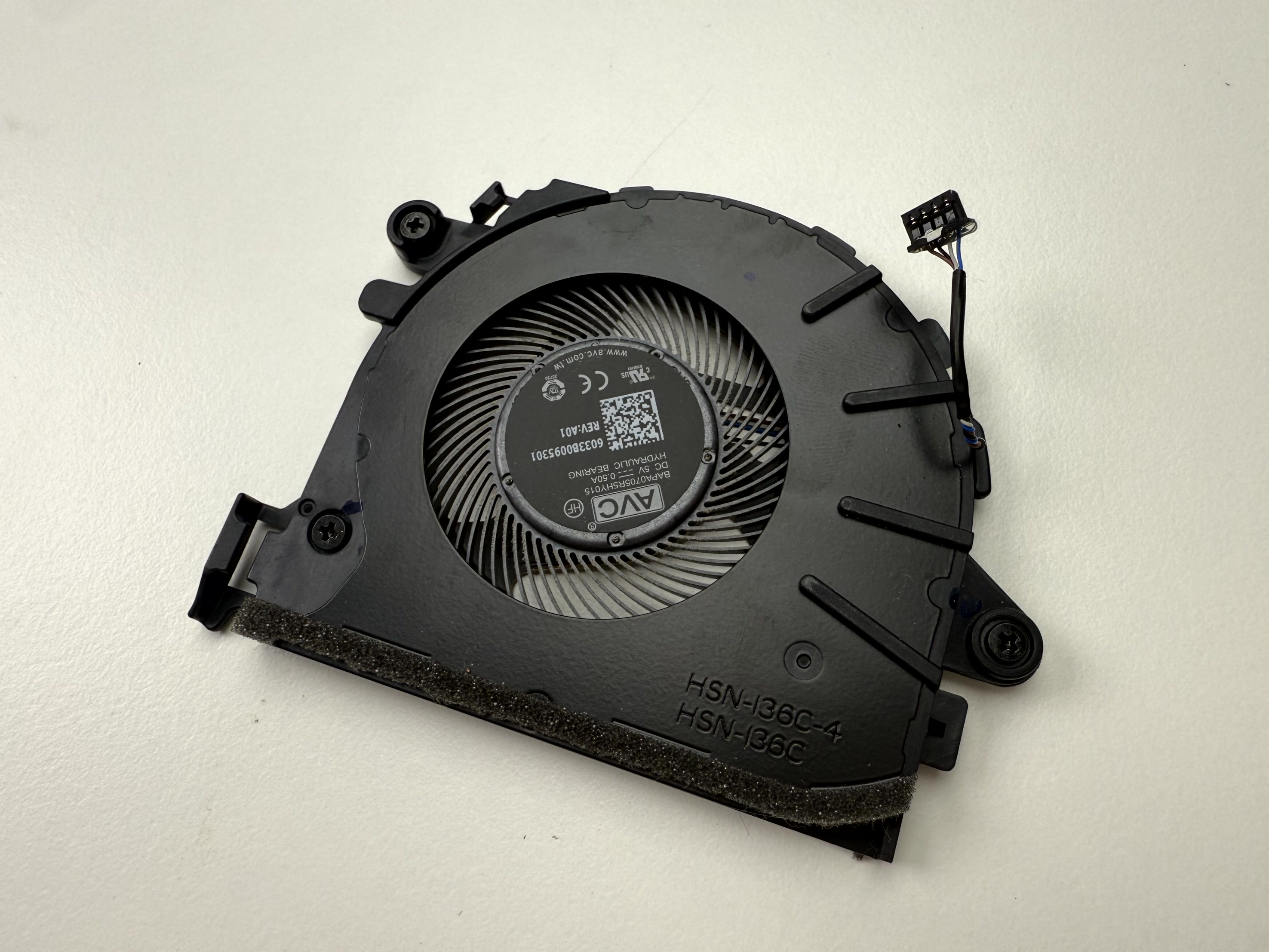 Begagnad Original HP CPU Cooling Fan EliteBook 835 840 845 G7 G8 Zbook Firefly 14 G7 HSN-I36C-4 HSN-I36C HSN-I37C-4