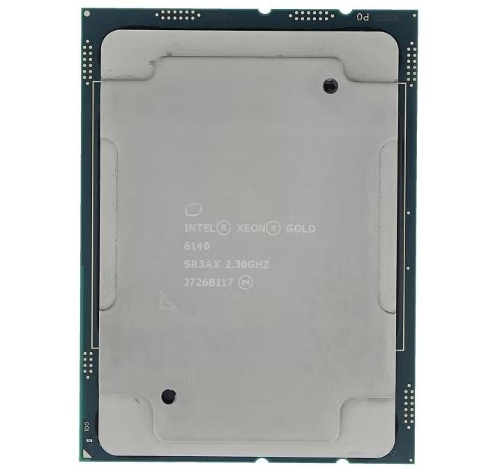Begagnad Intel Xeon Processor Gold 6140 24.75M 3.7Ghz 18 kärnor 36 trådar CPU