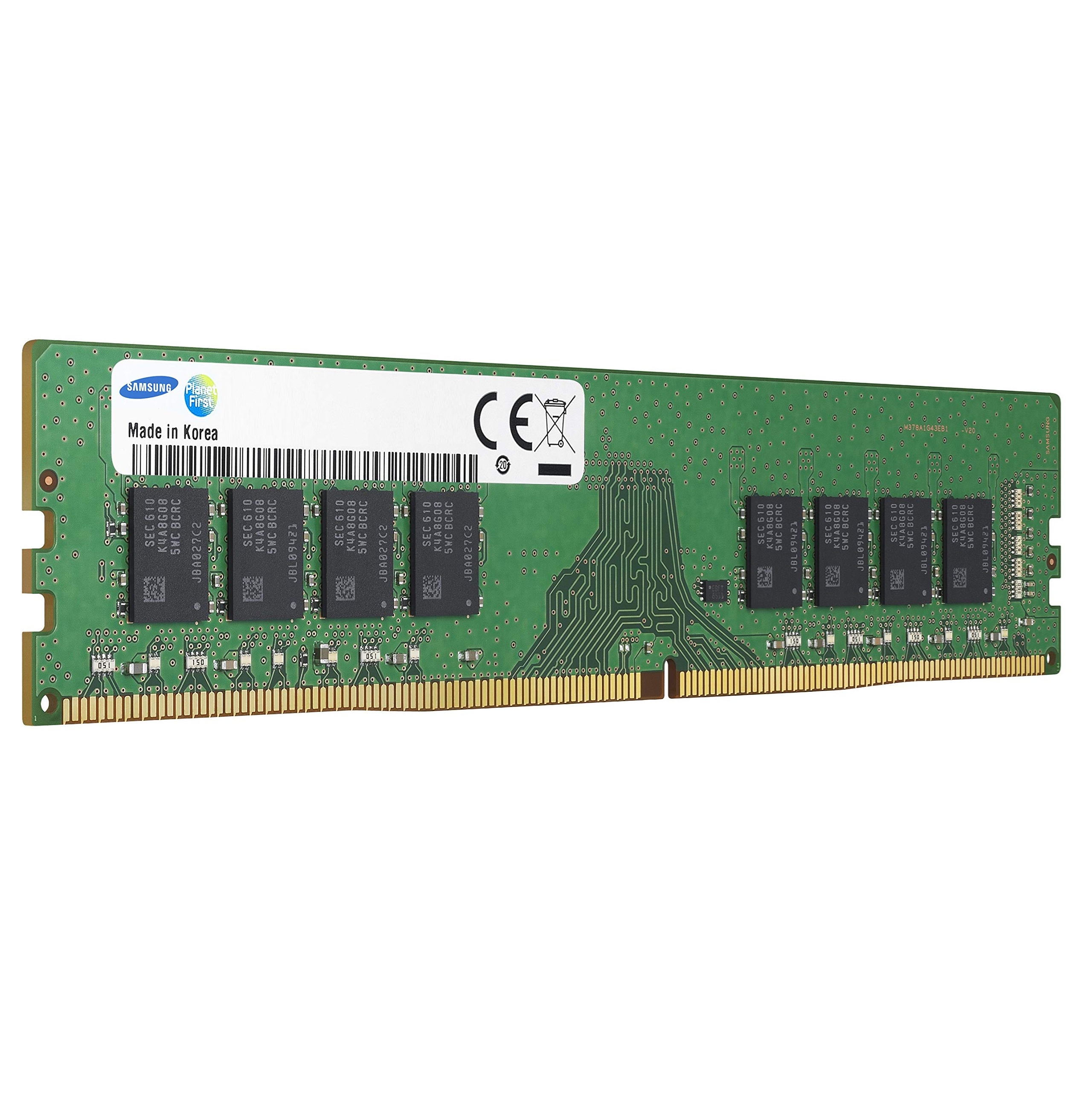 Begagnat Samsung 8GB DDR4 (1x8GB) 1Rx8 PC4-21300 2666MHz ECC RDIMM M393A1K43BB1-CTD6Q