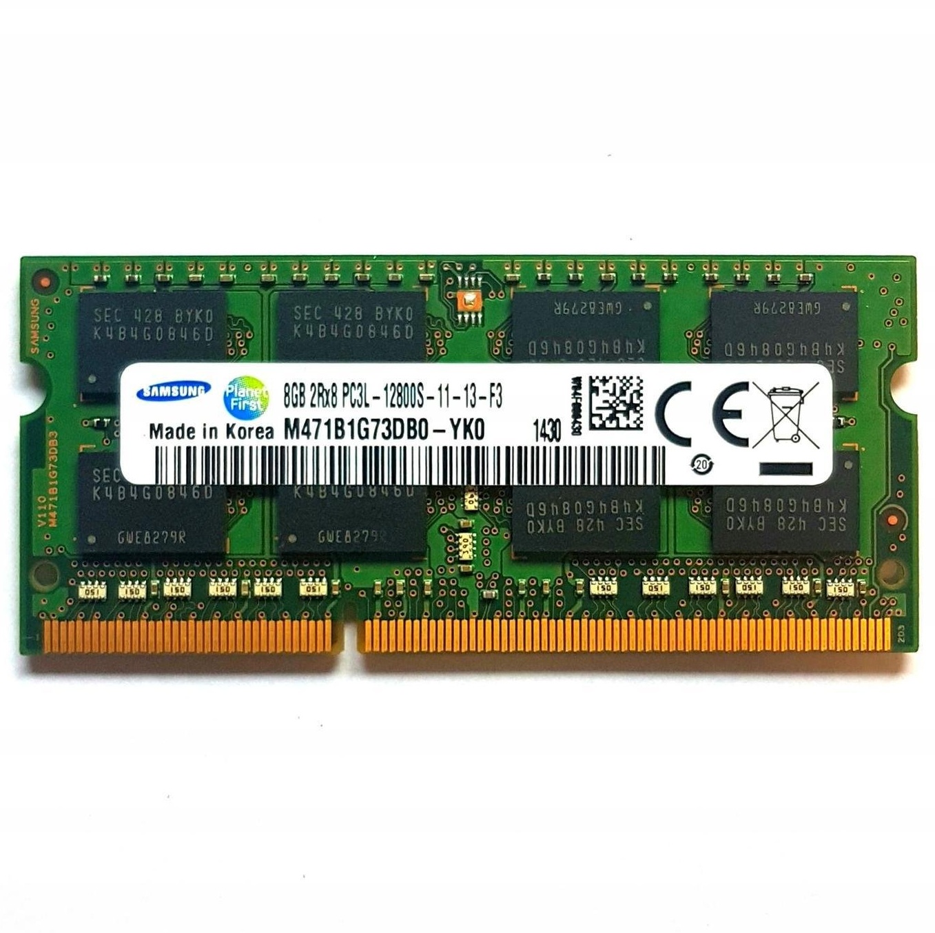 Begagnat Samsung 32GB DDR5 (1x32GB) RDIMM PC5-4800B 2Rx8 PC5-38400R Server M321R4GA3BB6-CQKET