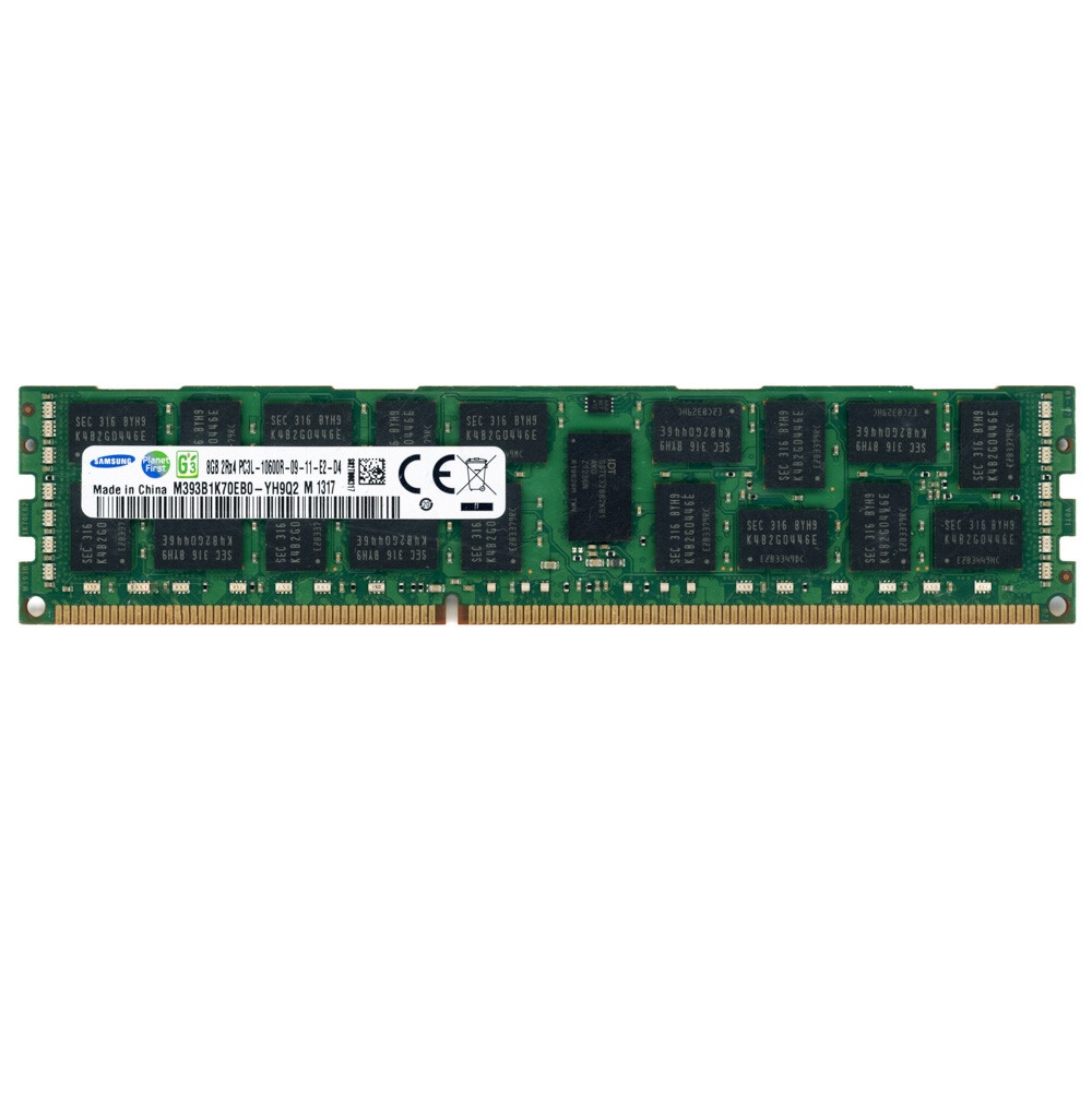 Begagnat Samsung 8GB DDR3L (1x8GB) RDIMM 2Rx4 ECC PC3L-10600R 1333MHz Dual Rank x4