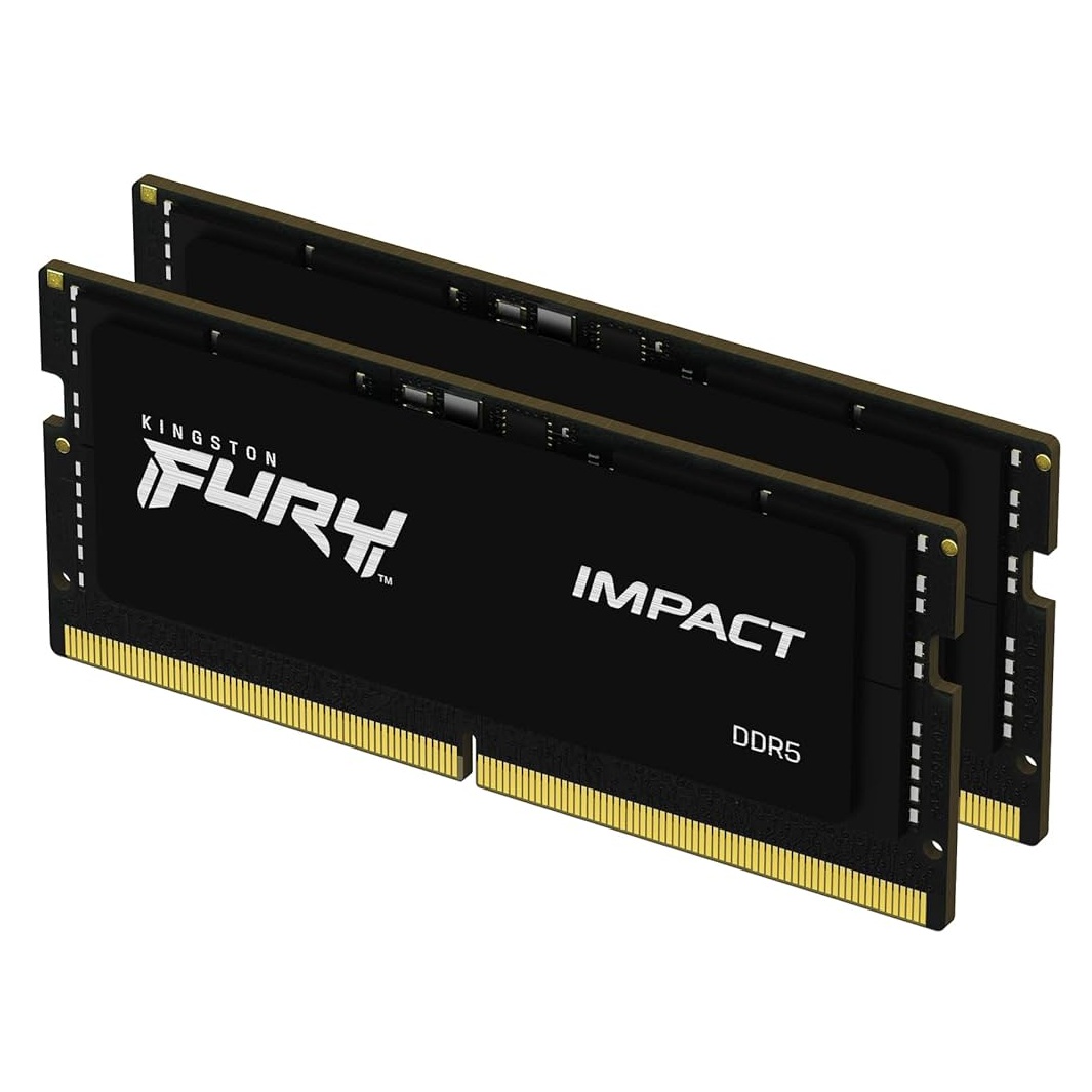 Begagnat Kingston 32GB DDR5 (2x16GB) Fury Impact 5600MHz CL40 KF556S40IBK2-32 (VMB)