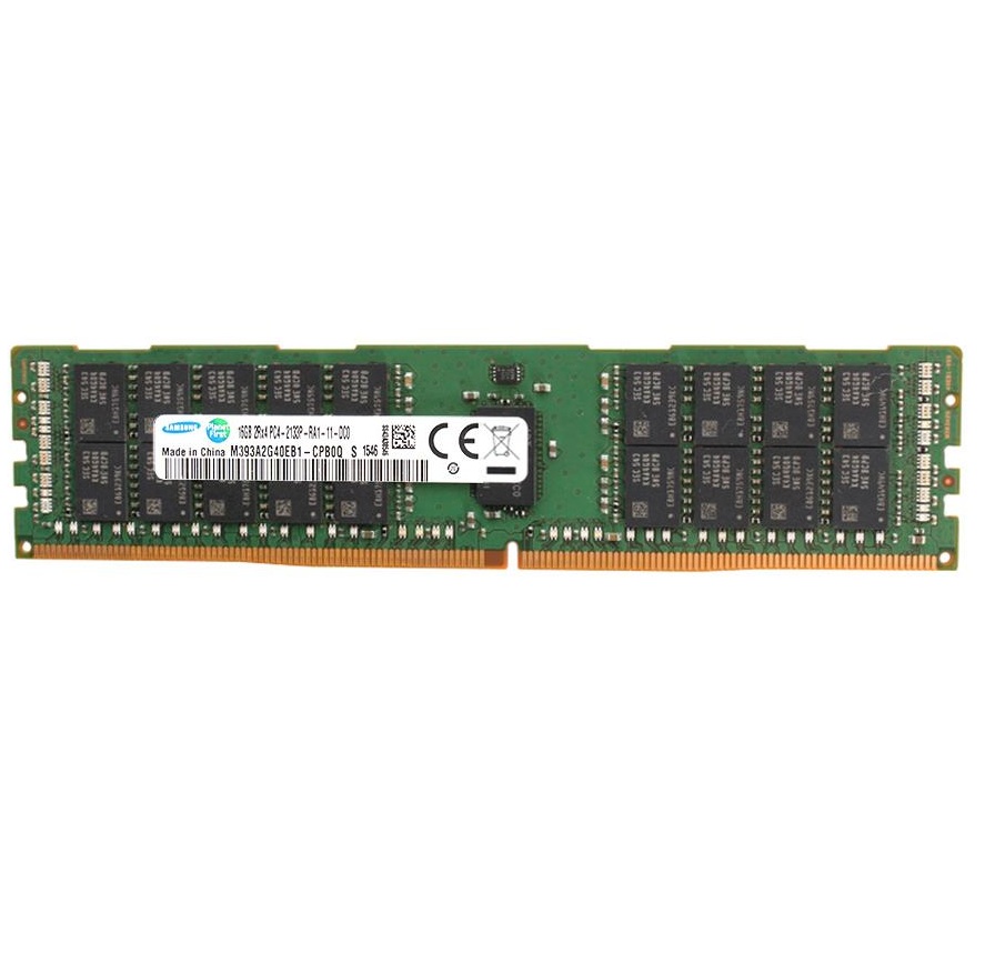 Begagnat Samsung 16GB DDR4 (1x16GB) 2Rx4 PC4-17000 2133MHz ECC RDIMM M393A2G40EB1-CPB0Q