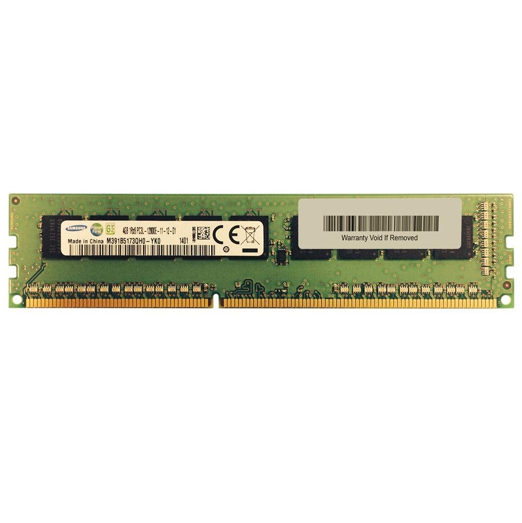 Begagnat Samsung 4GB DDR3L (1x4GB) UDIMM ECC 1Rx8 PC3L-12800E 1600MHz Single Rank x8