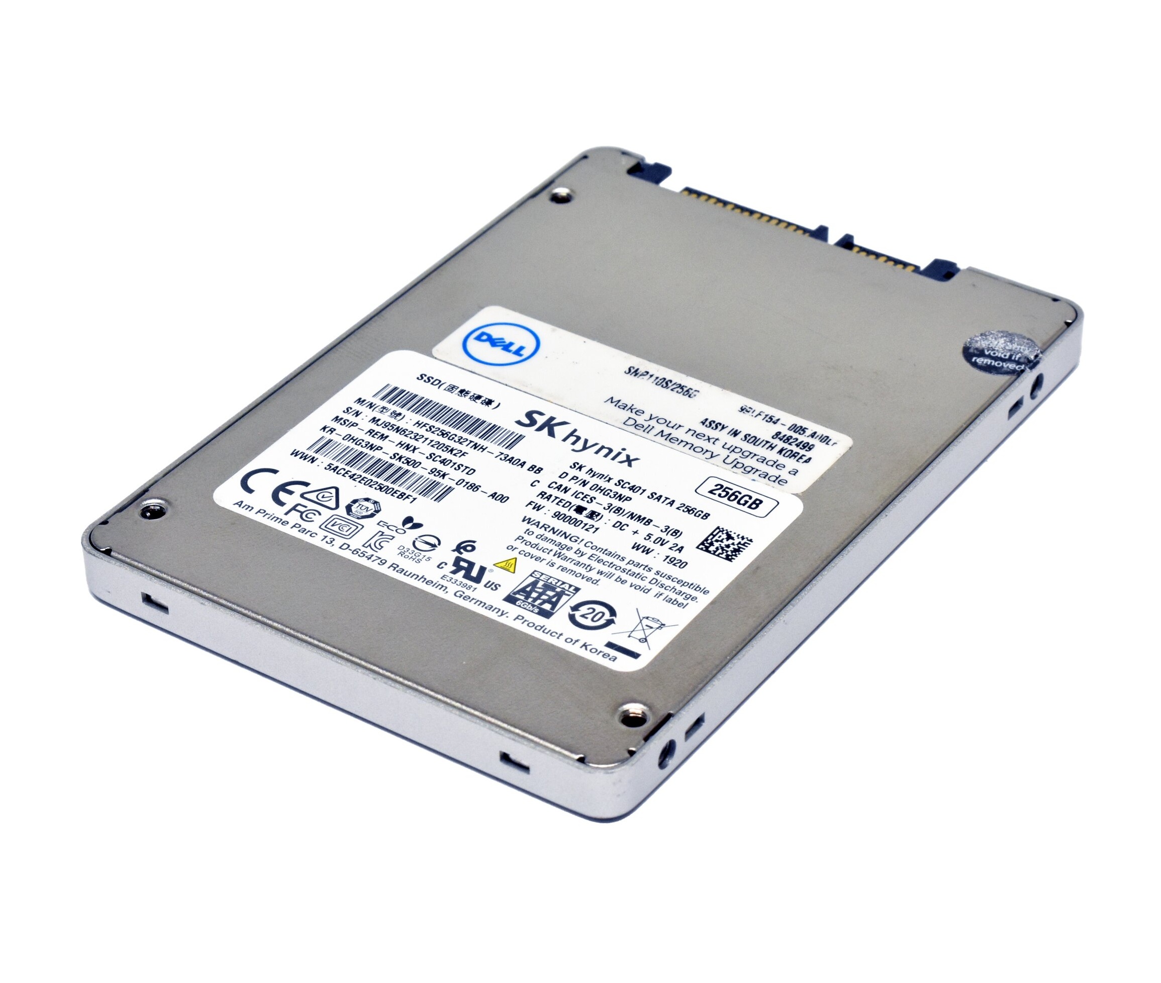Begagnad 256GB SK Hynix 2,5" SSD SC401 SATA HFS256G32TNH