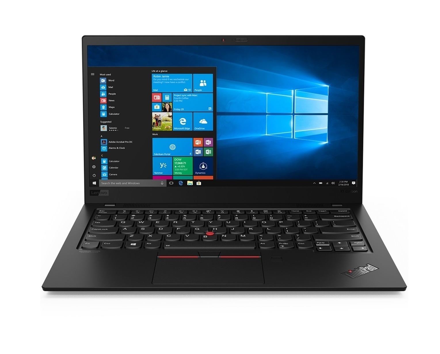 Lenovo ThinkPad X1 Carbon (Gen7) 14" i7-8665U 4,8Ghz 16GB A-Klass