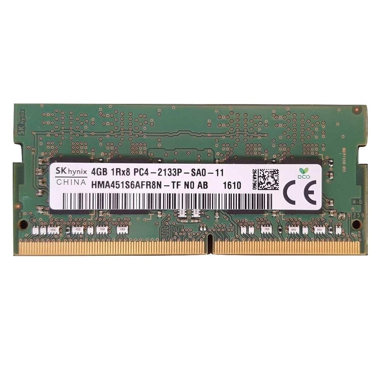 Begagnat SK Hynix 4GB DDR4 (1x4GB) SODIMM 1Rx8 PC4-2133P 2133MHz HMA451S6AFR8N