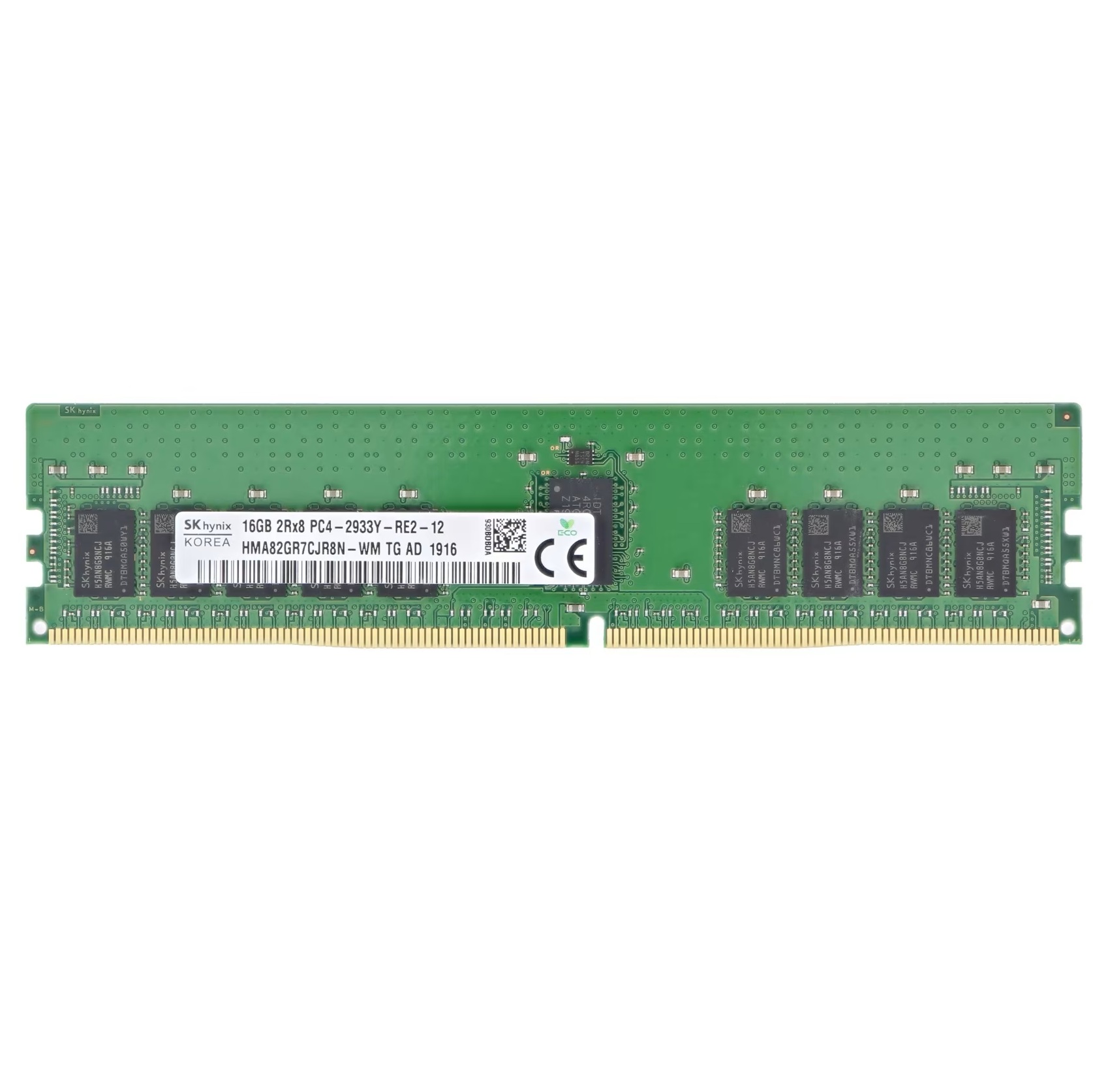 Begagnat SK Hynix 16GB DDR4 (1x16GB) 1Rx4 PC4-23400 2933MHz ECC RDIMM HMA82GR7CJR8N-WM