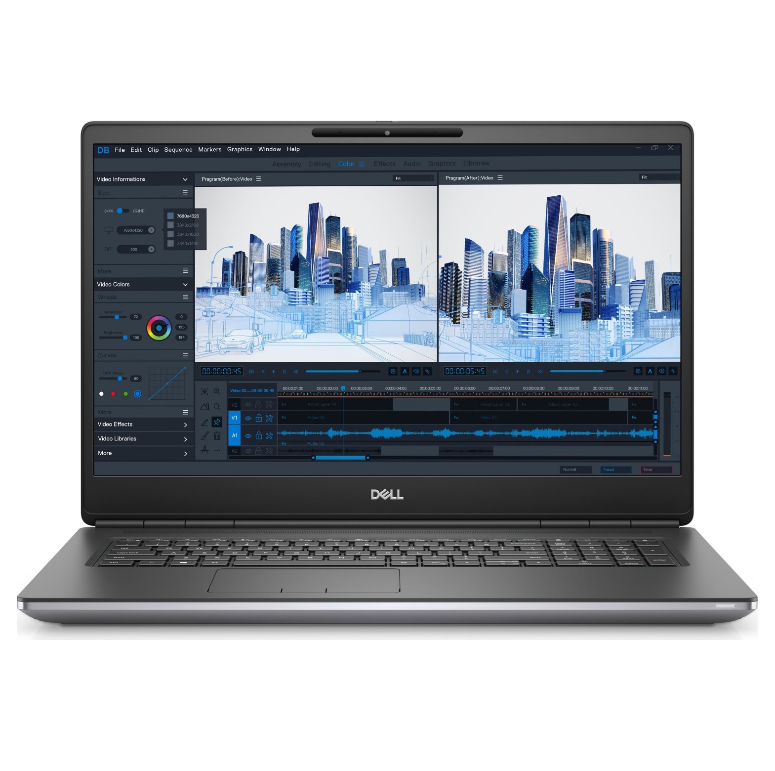 Dell Precision 7760 17,3" i7-11850H 32GB 512GB RTX A4000 8GB GDDR6 A-Klass