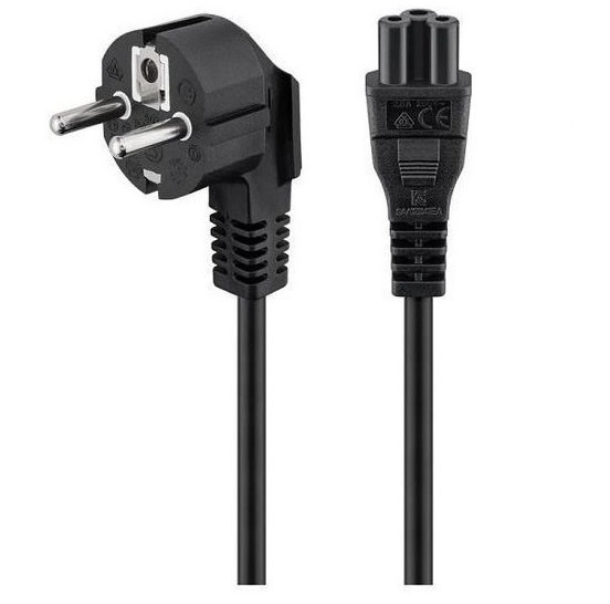 Begagnat Parti 10st Strömkablar Apparatkablar 3-Pin Strömkabel Apparatkabel (20Kr/st)