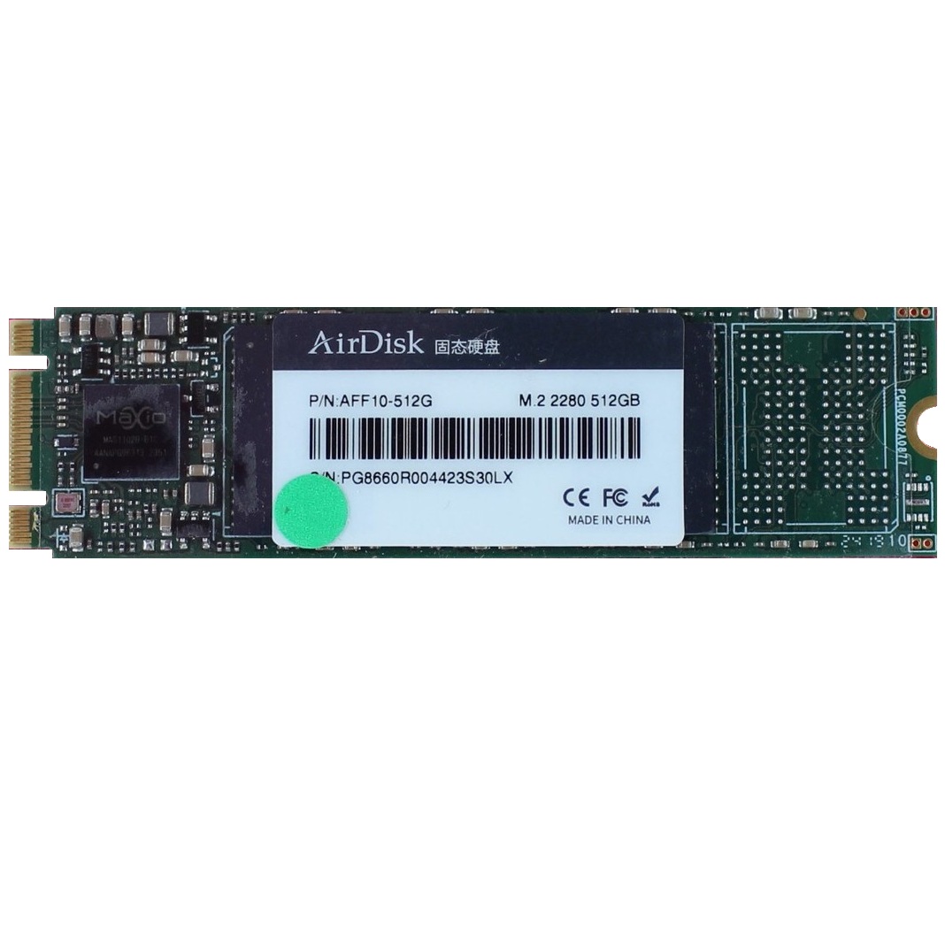 Begagnad 512GB AirDisk SSD M2 2280 SATA AFF10-512G