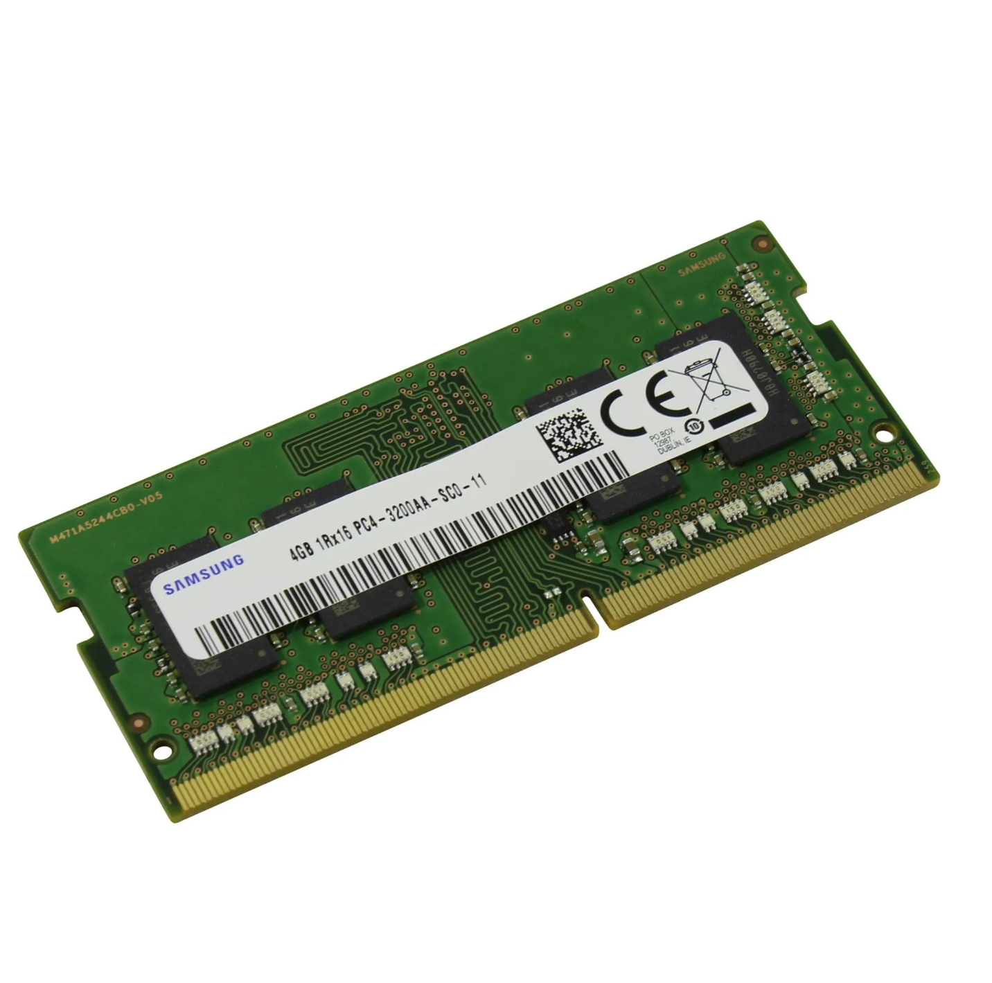 Begagnat Kingston 4GB DDR4 (1x4GB) SODIMM 1Rx16 PC4-3200AA 3200MHz SM30N76635