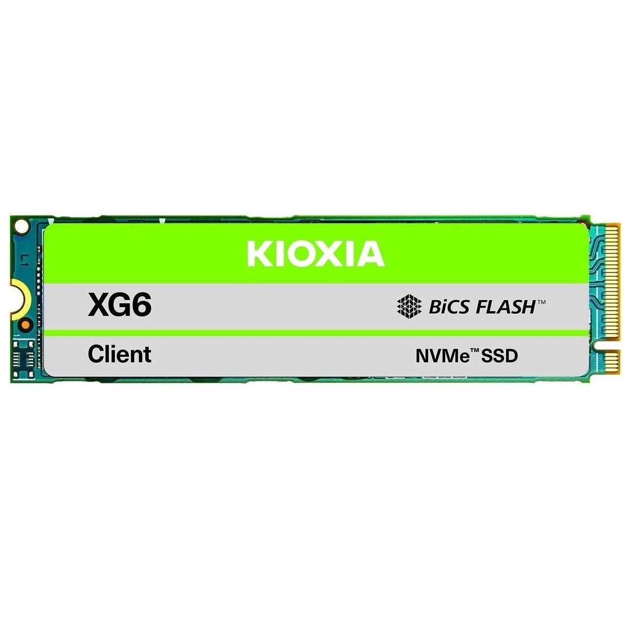 Begagnad 512GB Kioxia XG6 SSD SED M2 2280 NVMe PCIe Gen3 x4 KXG6AZNV512G