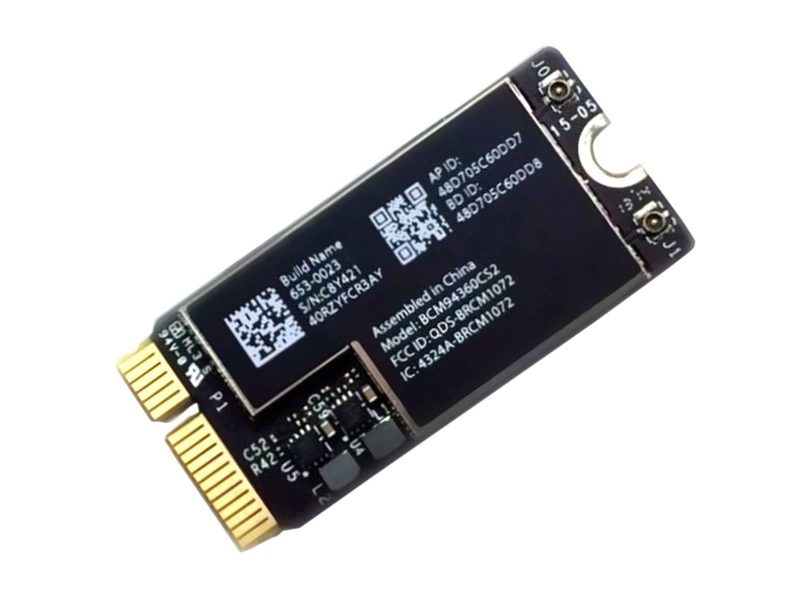 Begagnat Apple WiFi Airport Bluetooth Z653-0023 MacBook Air 13" 11" A1466 A1465 2013 2014 2015 2017