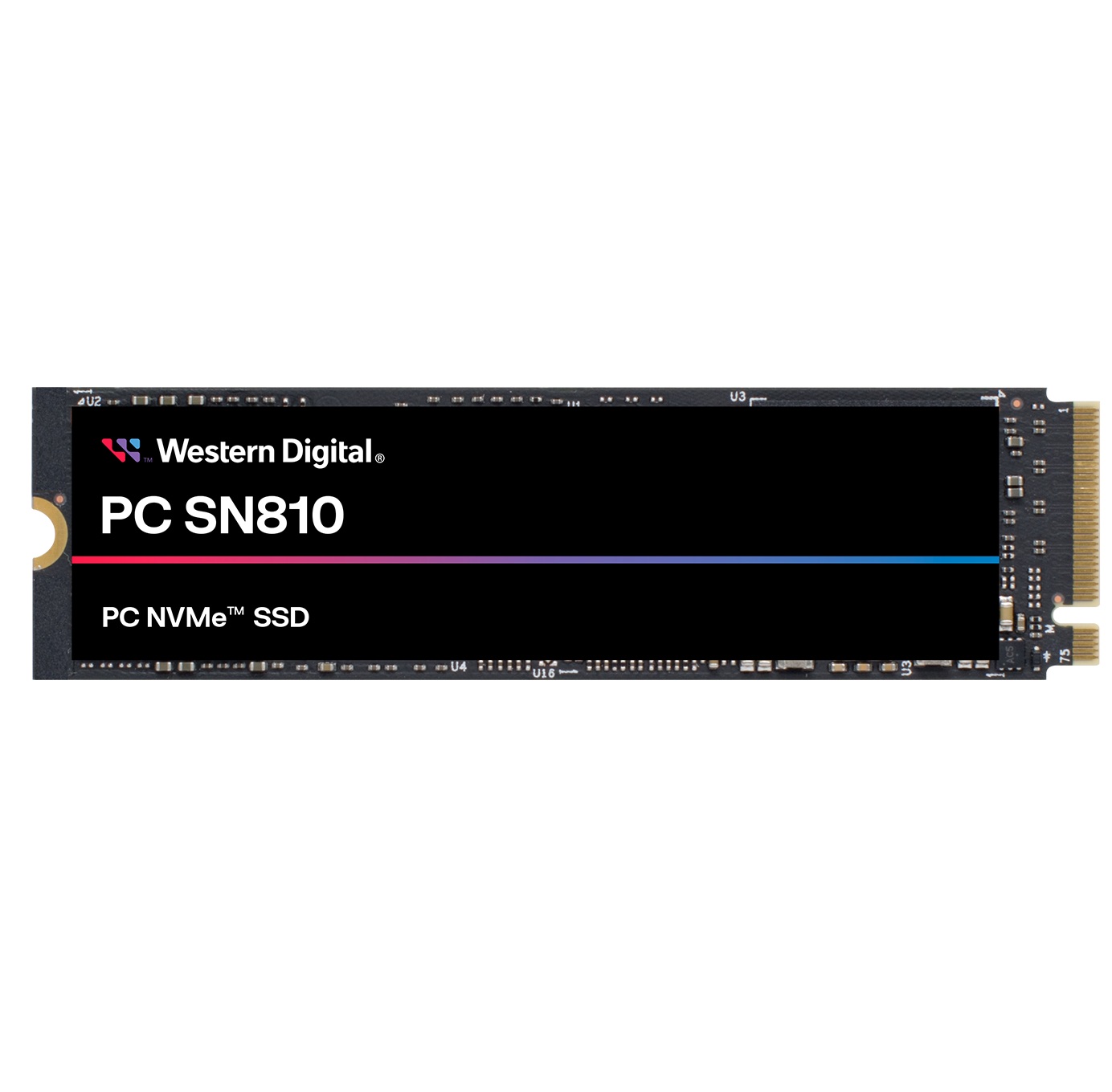 Begagnad 1TB (1024GB) WD PC SN810 SSD M2 2280 NVMe PCIe Gen4 x4 SDCPNRY-1T00