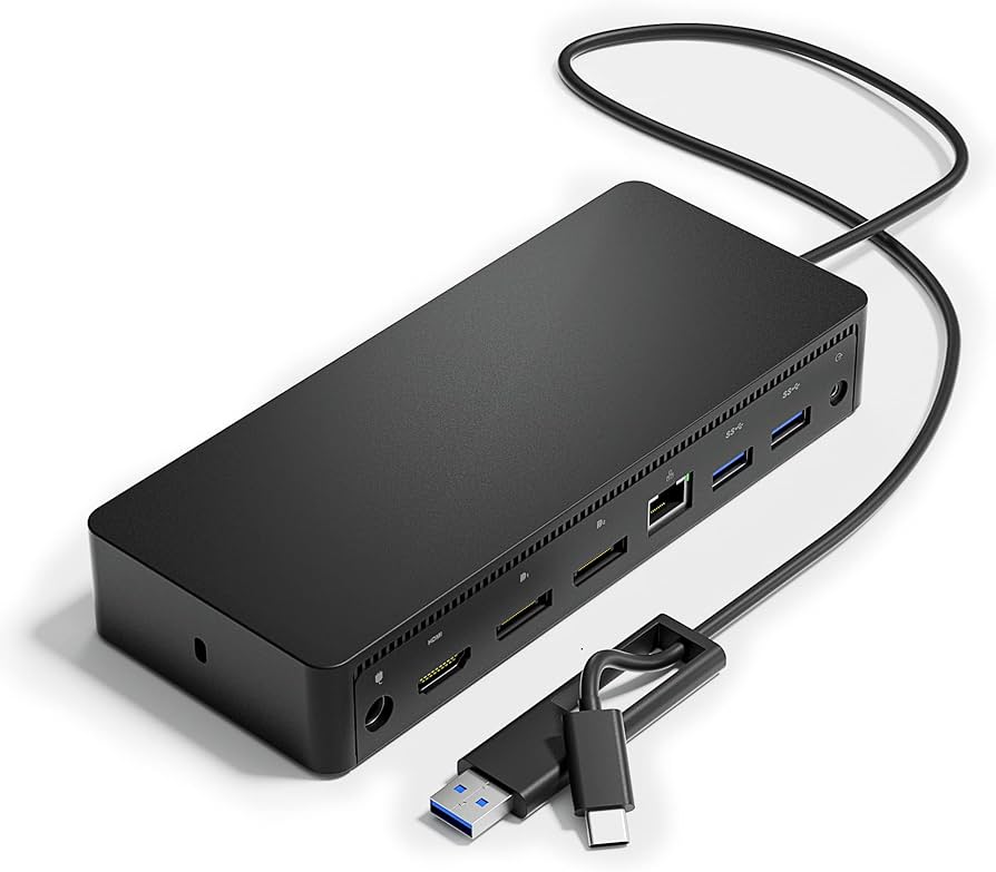 Begagnad HELT NY! Dell Universal Dock D6000 USB Portreplikator ink. 130W Adapter