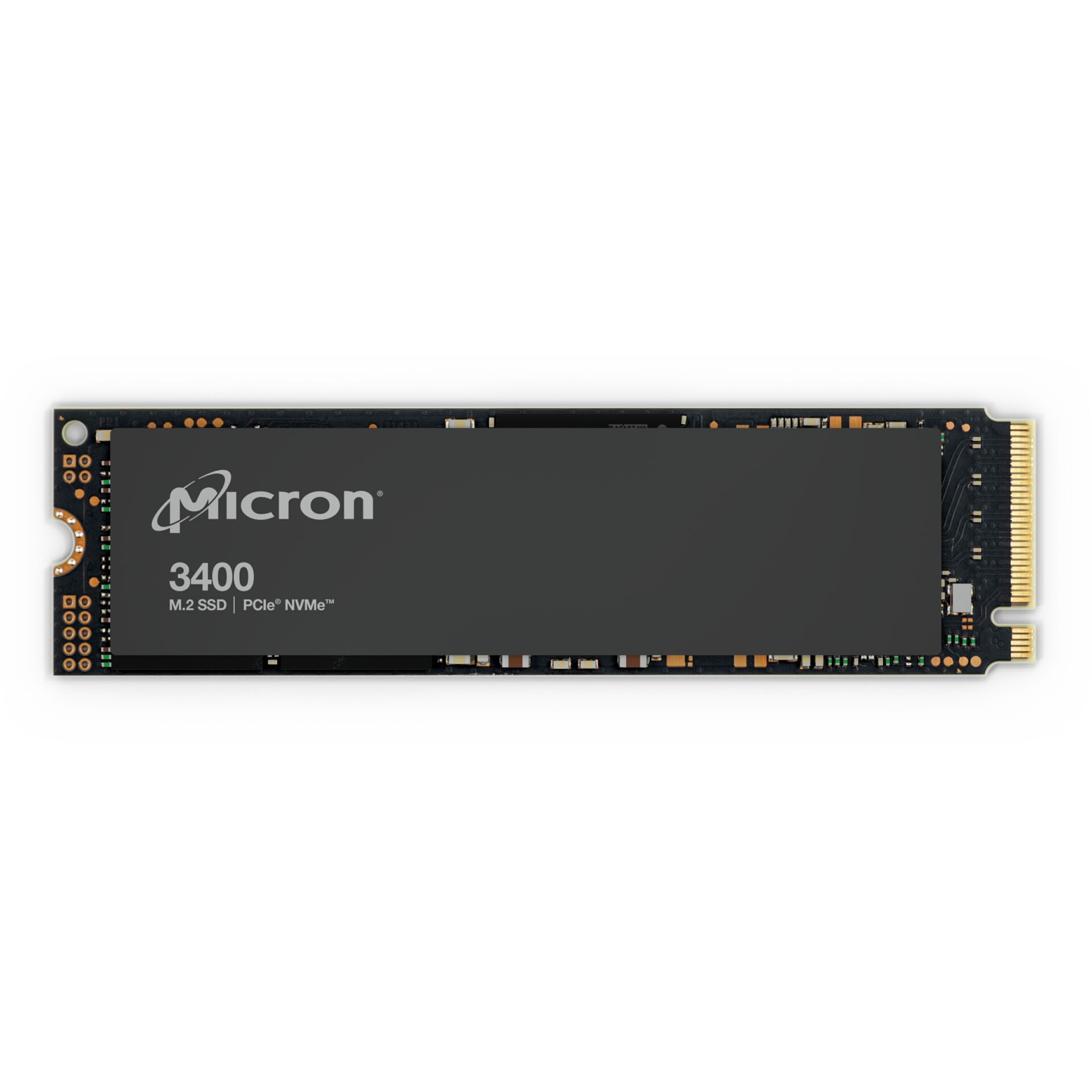 Begagnad 512GB Micron 3400 SSD M2 2280 NVMe PCIe Gen4 x4 MTFDKBA512TFH