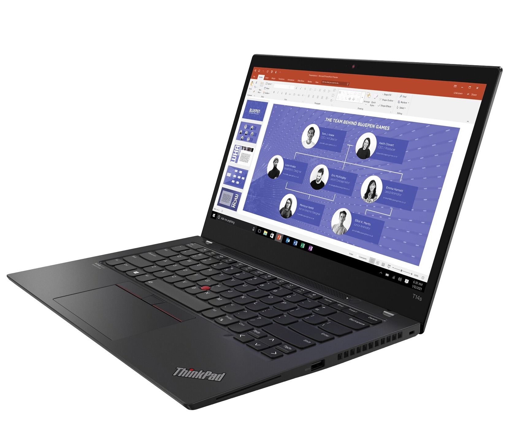 Lenovo ThinkPad T14s Gen2 14" i5-1145G7 4,4Ghz A-Klass