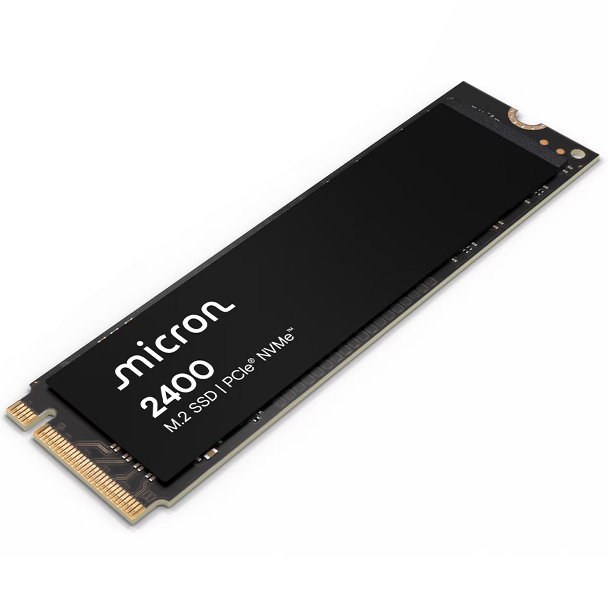Begagnad 1TB (1024GB) Micron 2400 SSD PCIe 4.0 NVMe M2 Gen4 x4 MTFDKBA1T0QFM