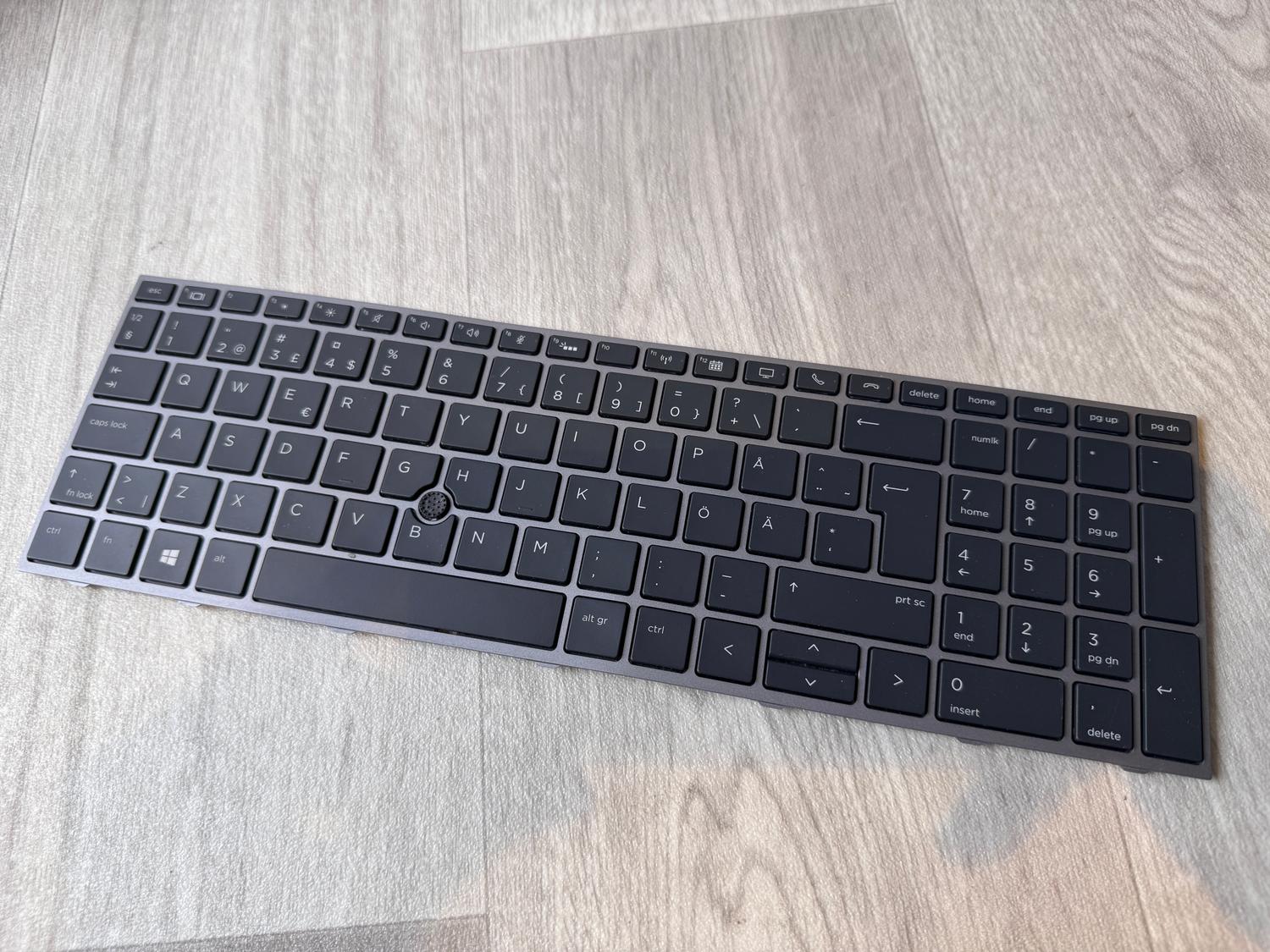 Begagnat Original HP Swedish Keyboard SN6174BL Zbook 15 17 G5 G6