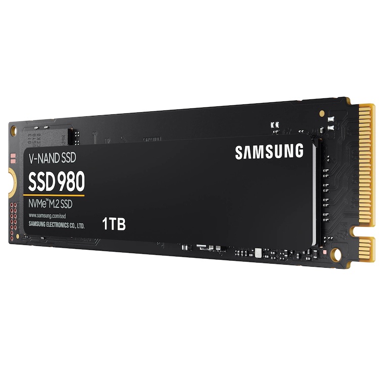 Begagnad 1TB 980 V-NAND NVMe M2 SSD 2280 PCIe Gen3 x4 MZ-V8V1T0 MZVLQ1T0HBLB