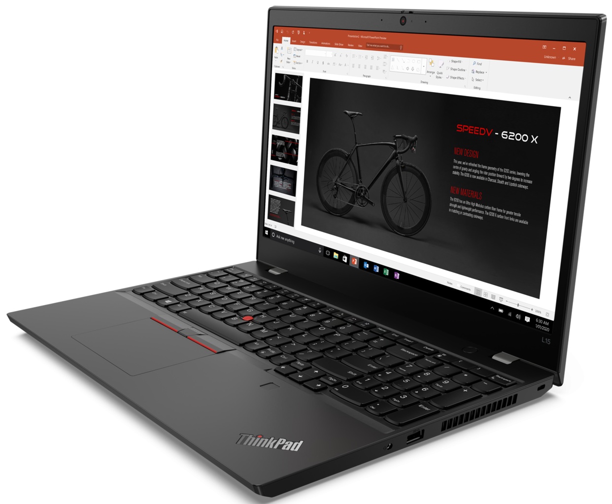 Lenovo ThinkPad L15 Gen1 15,6" Ryzen Pro 5 4650U Radeon RX Vega 6
