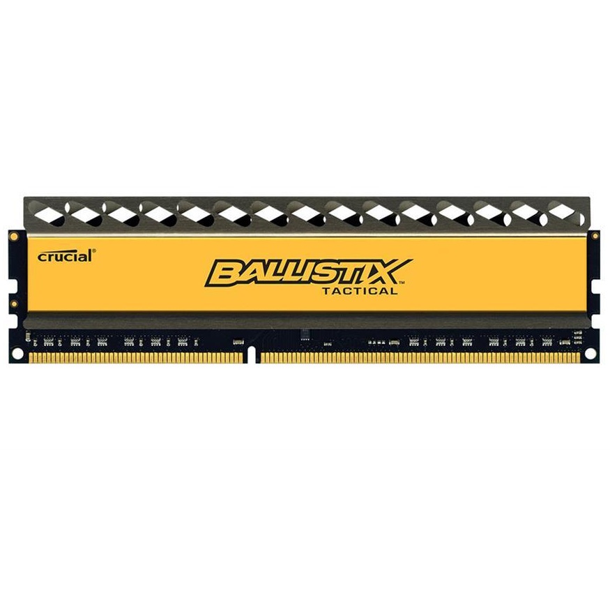 Begagnat Crucial 4GB DDR3 (1x4GB) Ballistix Tactical 1600MHz Non-ECC CL8 BLT4G3D1608DT1TX0