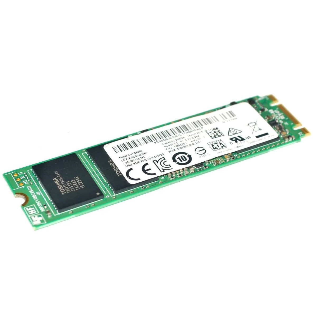 Begagnad 256GB Lite-On M2 2280 SSD SATA CV1-8B256