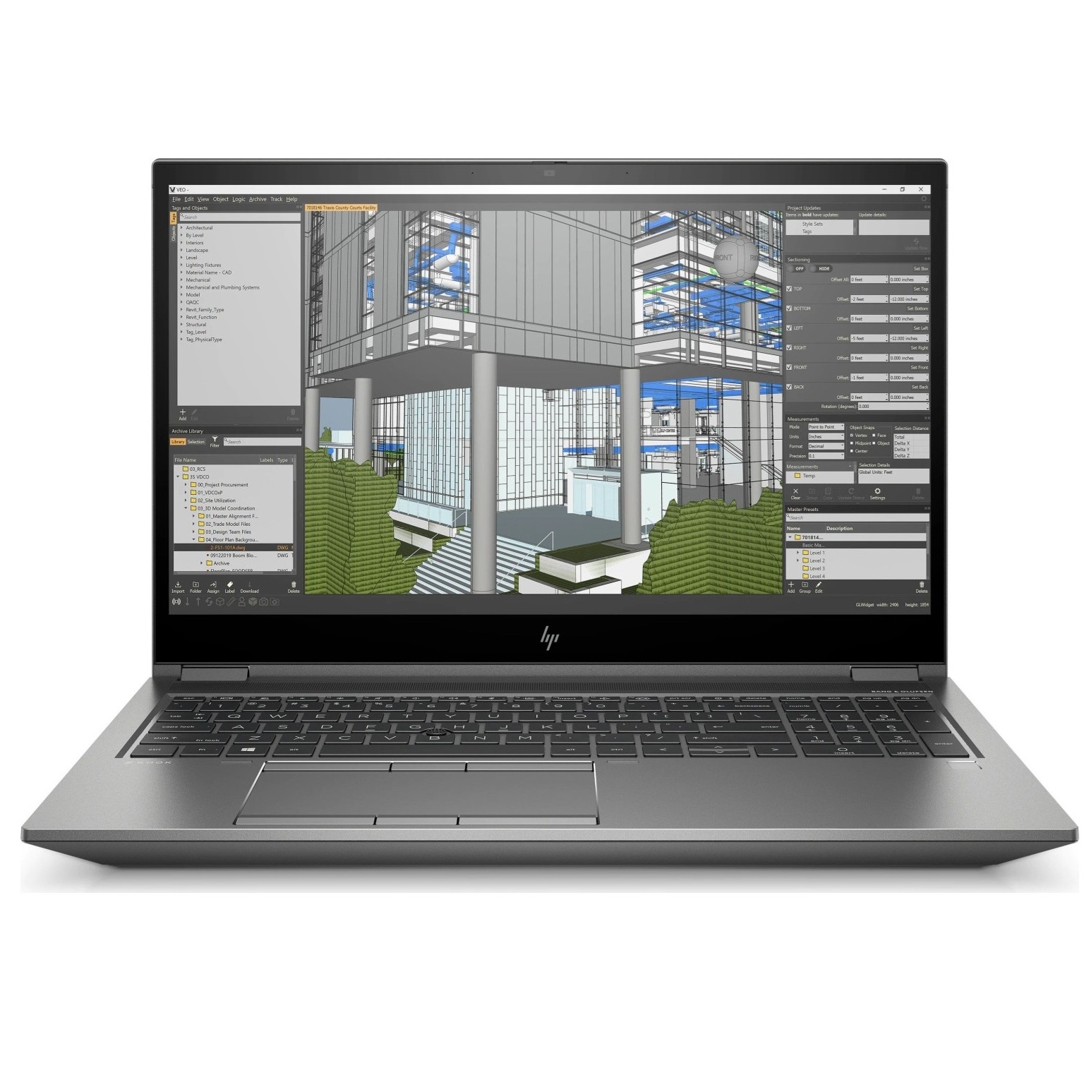 HP ZBook Fury 15 G8 15,6" i7-11850H 32GB 512GB RTX A2000 4GB GDDR6 A-Klass