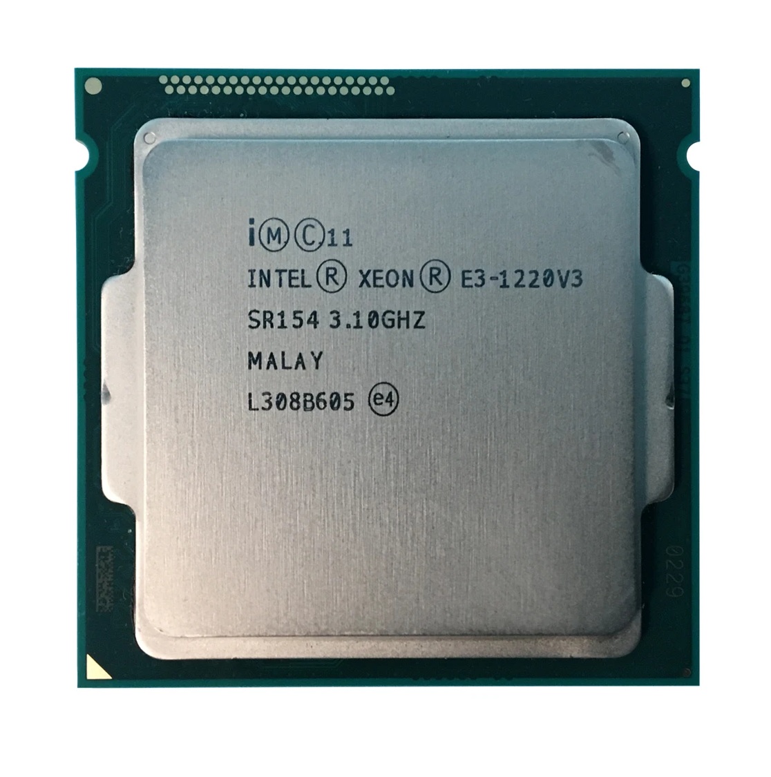 Begagnad Intel Original Xeon E3-1220 v3 SR154 Processor CPU