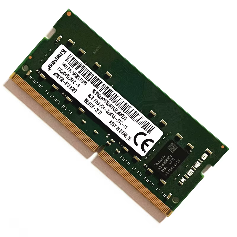 Begagnat Kingston 8GB DDR4 (1x8GB) SODIMM 1Rx8 PC4-3200AA 3200MHz LV32D4S2S8HD-8