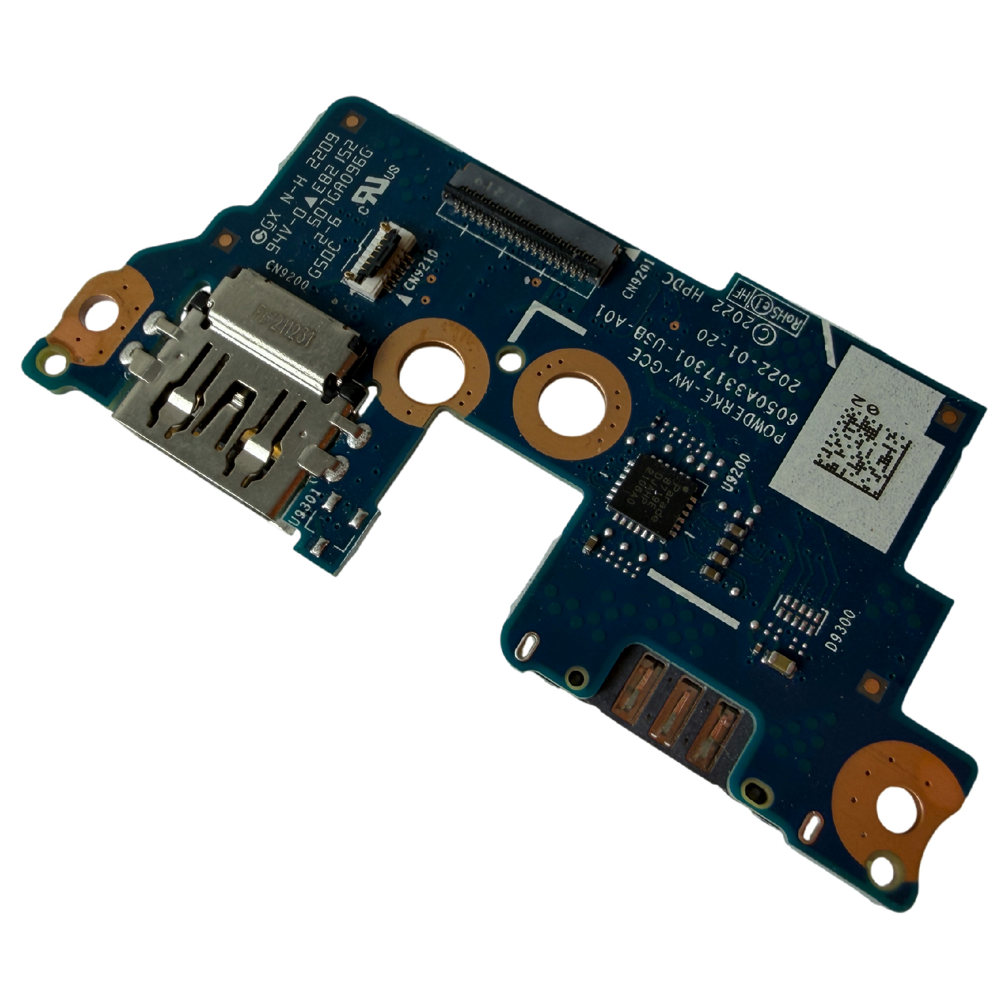 Begagnat HP Original USB SD Card Reader Board 6050A3317301-USB-A01 EliteBook 830 835 G9 G10