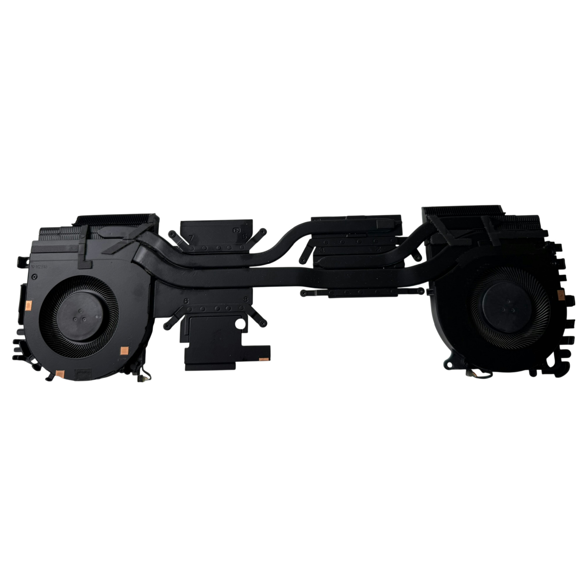 Original HP Zbook 15 Fury G8 CPU GPU Cooling Fan with Heatsink M82623-001