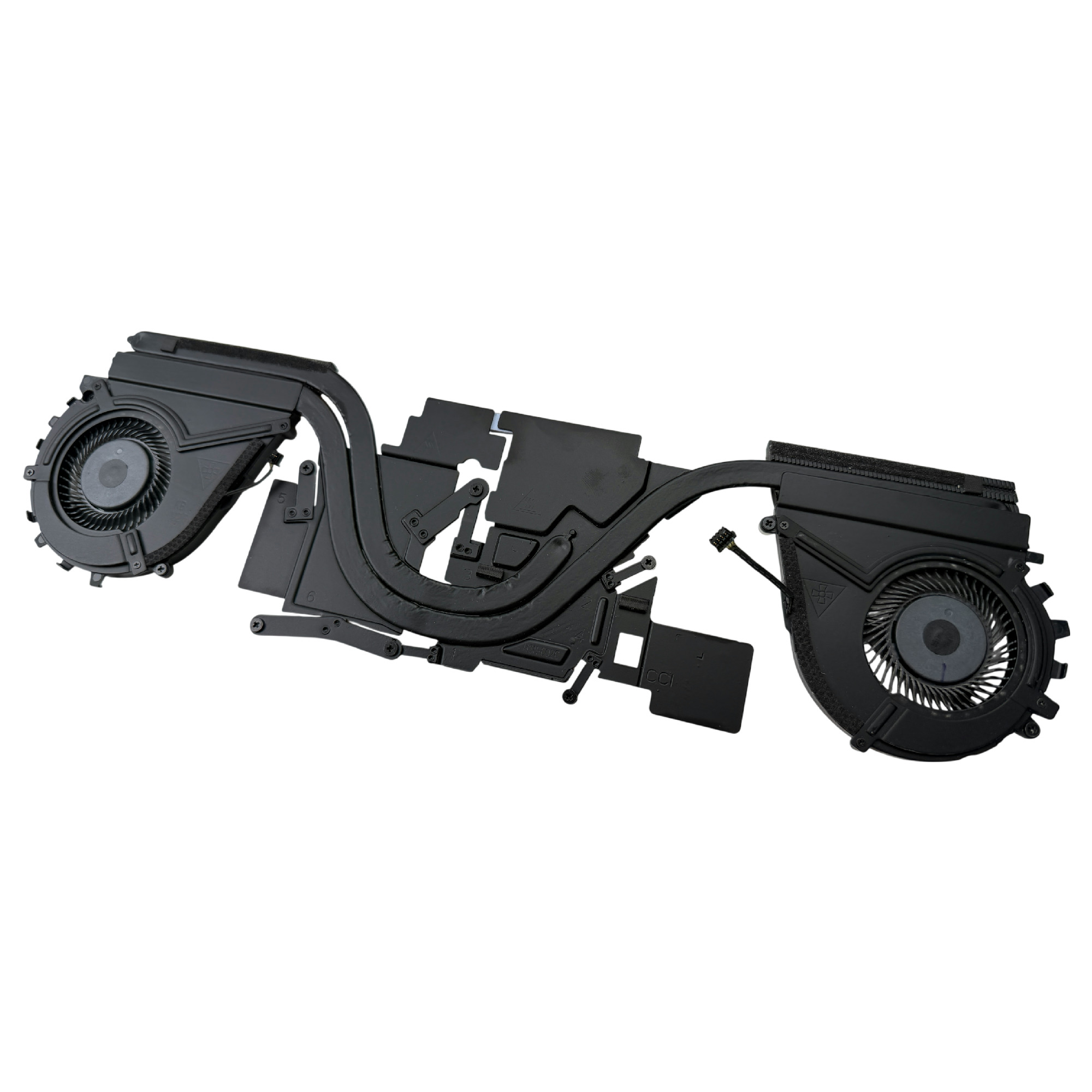 Begagnad HP Heatsink assembly AT1S9002DC0 Zbook Studio G3 Cooling Fan 922945-001 HSN-C02C