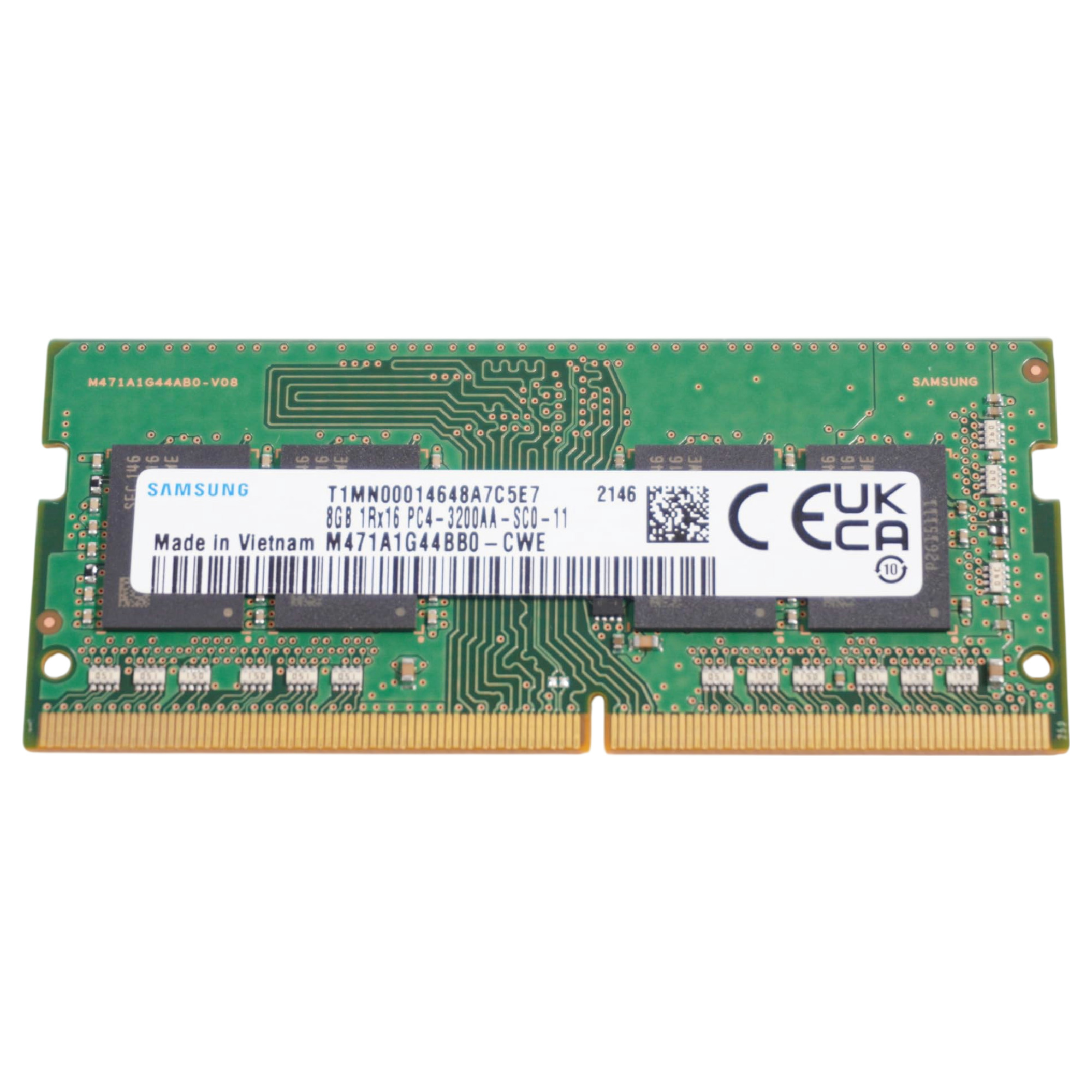 Begagnat Samsung 4GB DDR4 1x4GB SODIMM 1Rx16 PC4-3200AA 3200MHz M471A5244BB0-CWE