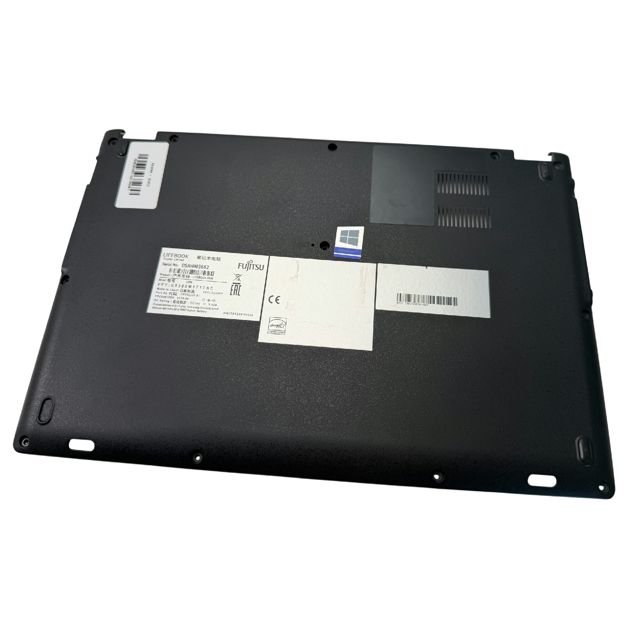 Begagnat Fujitsu Lifebook S938 Bottendel Bottom Case Cover