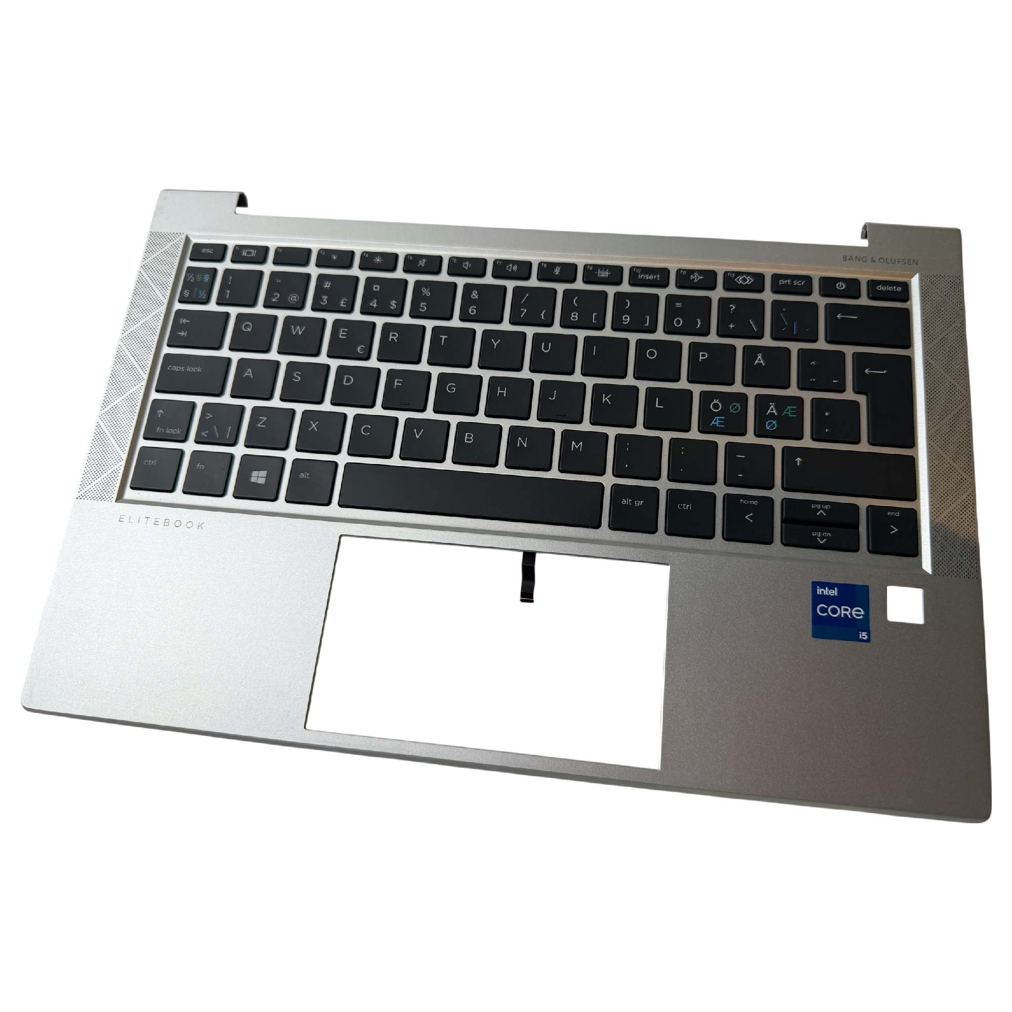 Begagnat Original HP Tangentbord Palmrest EliteBook 830 835 G7 G8 M08699-DH1