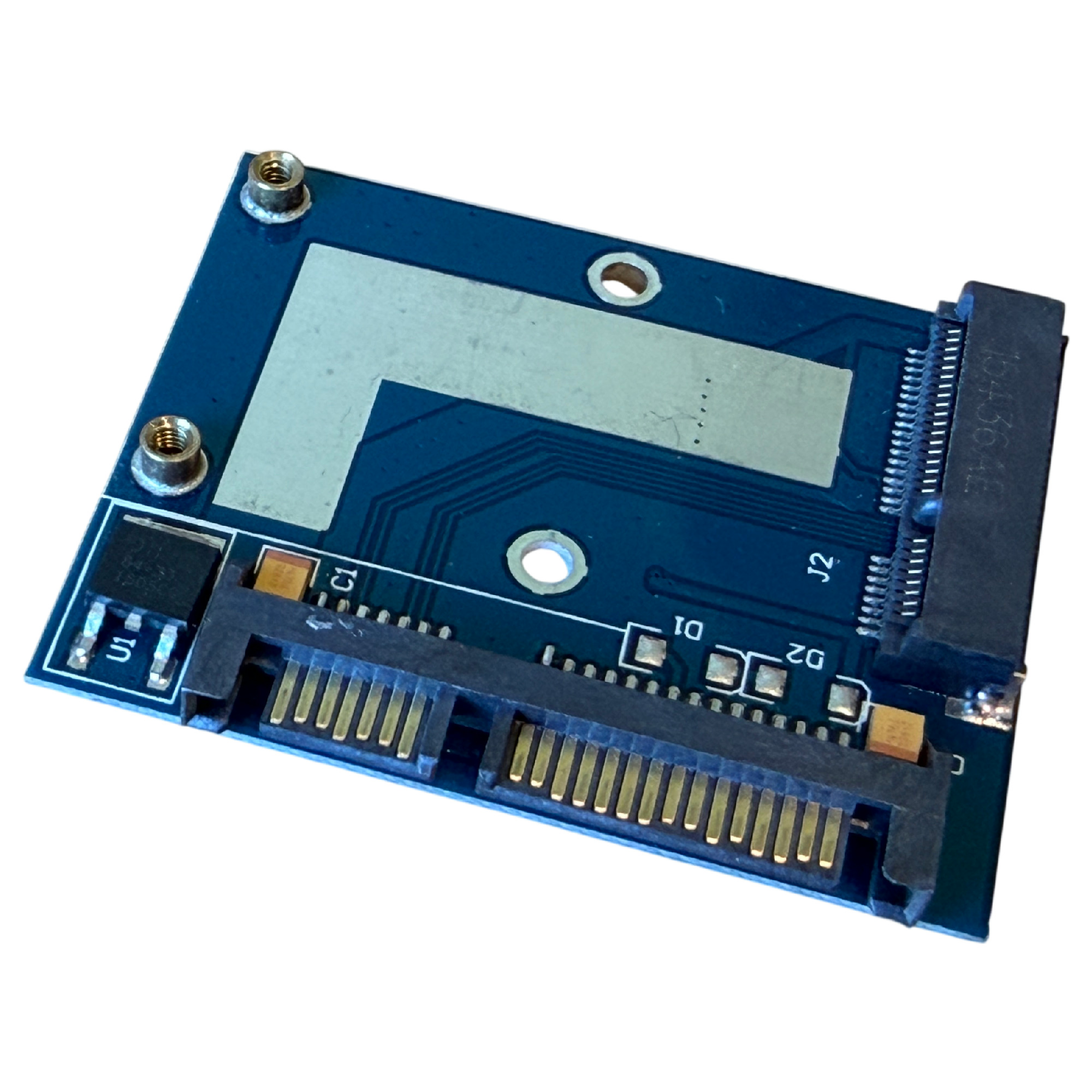 Begagnad Adapter mSATA till 2,5" SATA omvandlare
