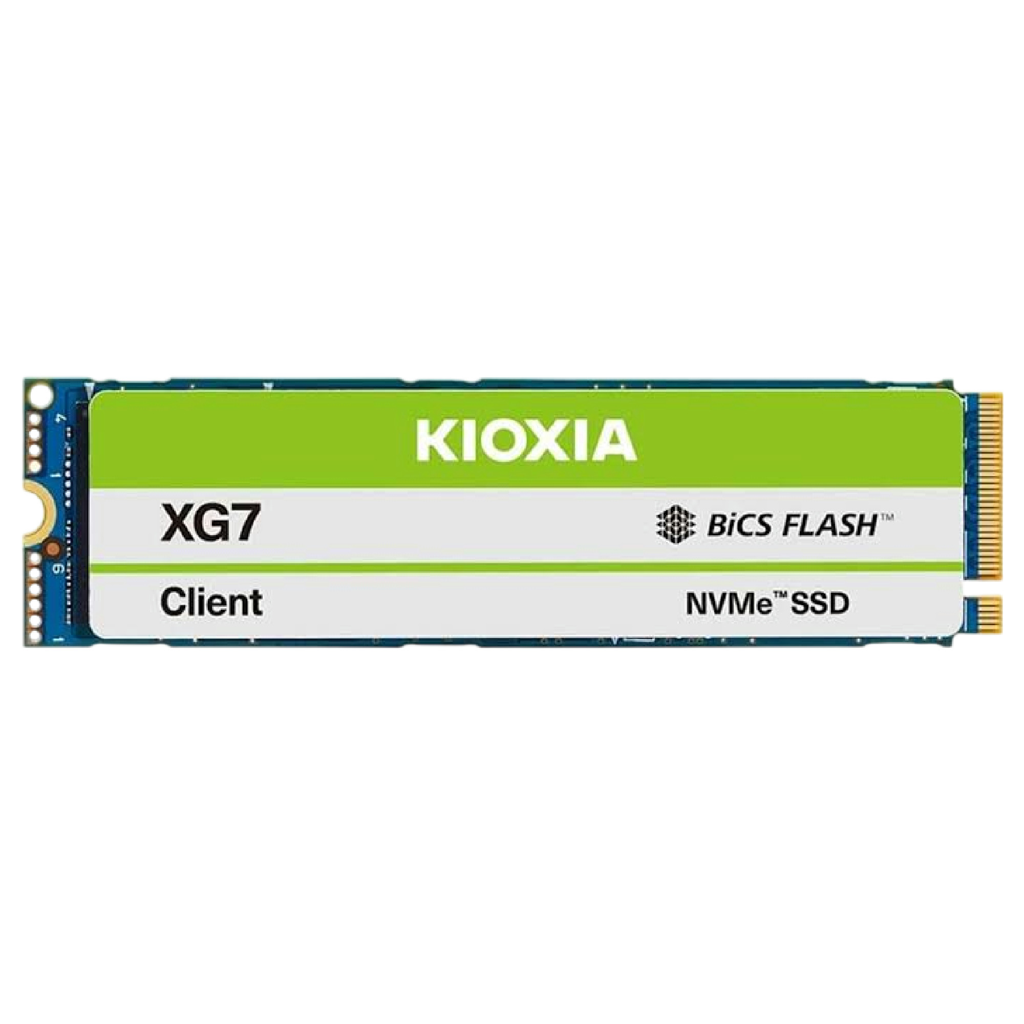 Begagnad 512GB Kioxia XG7 SSD M2 2280 NVMe PCIe G4 x4 KXG70ZNV512G