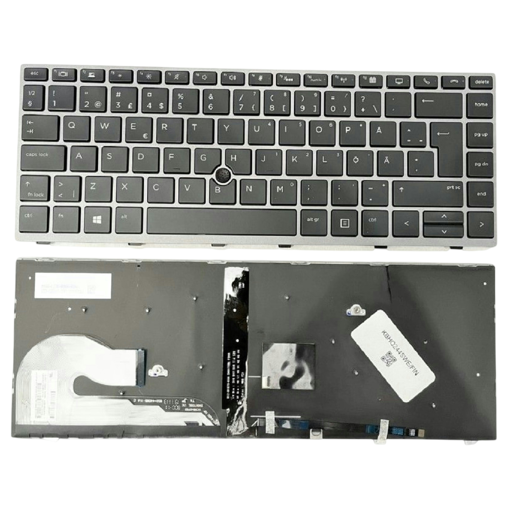 NY! Keyboard för HP Zbook 745 840 14u G5 G6 L11307-B71 6037B0138917 Tangentbord