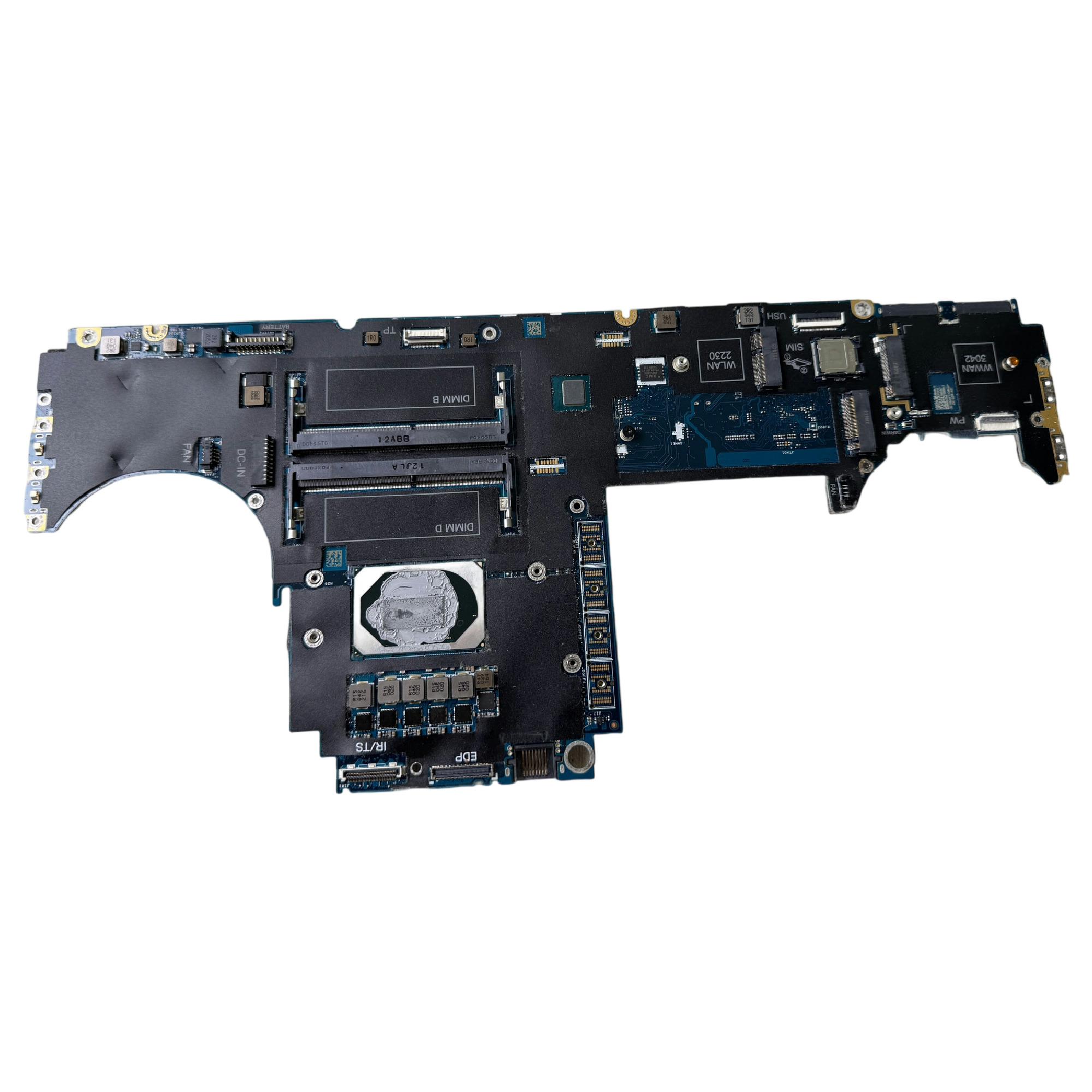Begagnat Moderkort Dell Precision 7550 Core i7-10850H FDX50 LA-J171P 0JNHT6