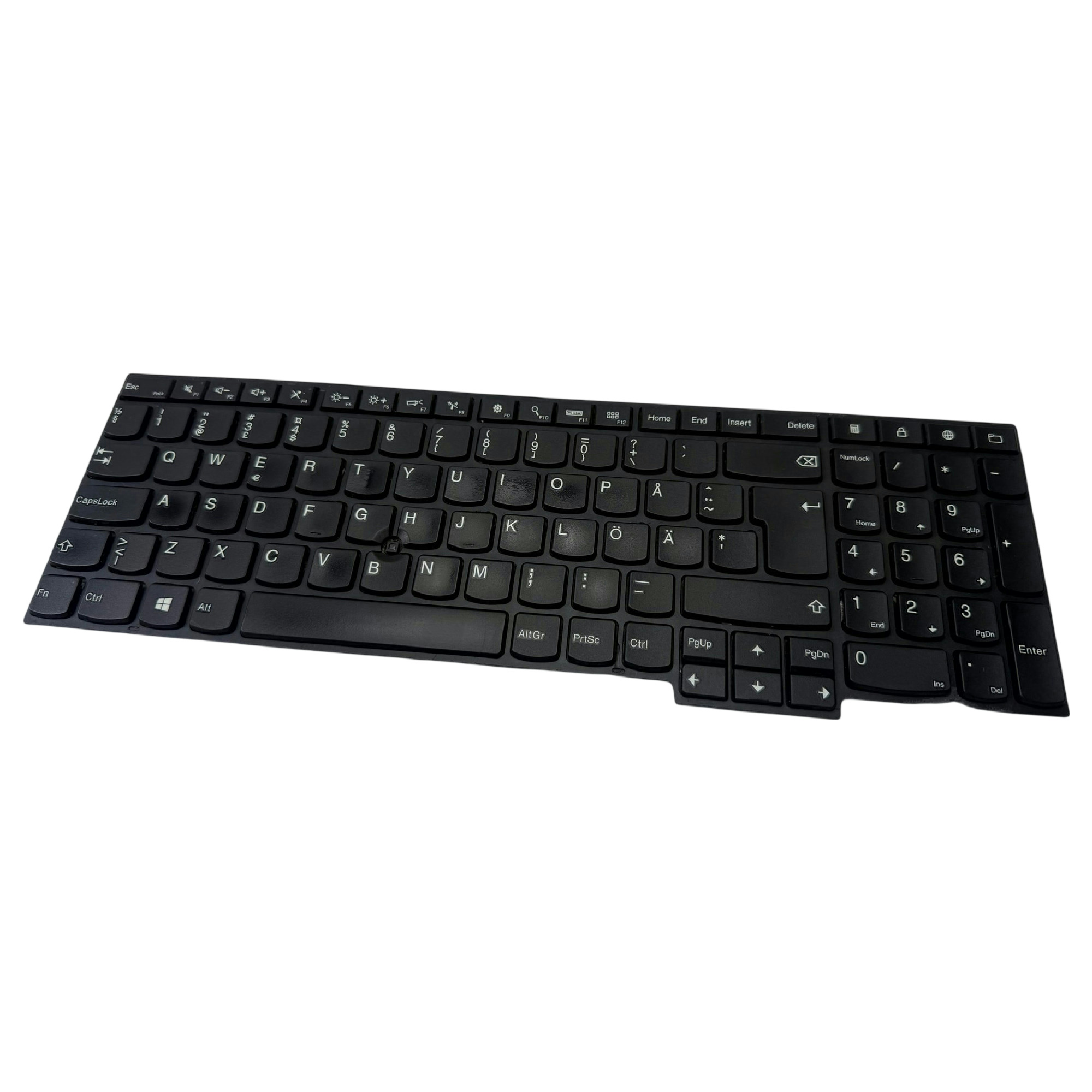 Begagnat Lenovo Swedish Keyboard 00PA642 W540 W541 W550 W550s T540 T540P T550 T560 P50s