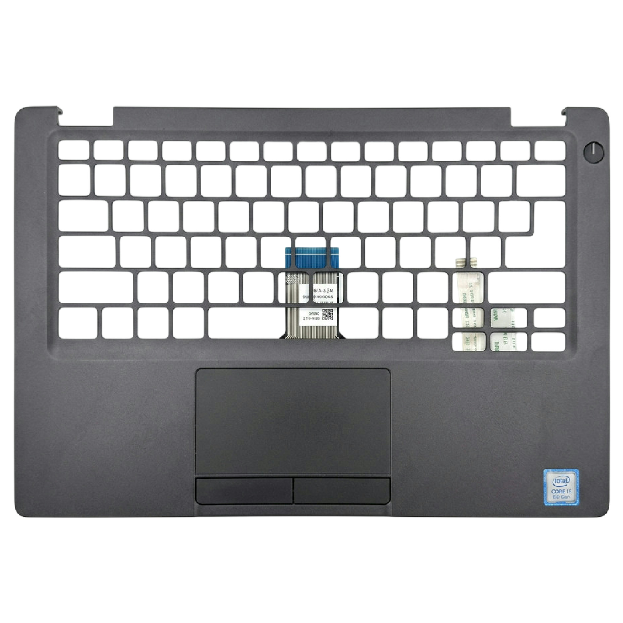 Begagnad Original Reservel Dell Palmrest Touchpad för Latitude 5300 043V73 77PN7 NYGV0