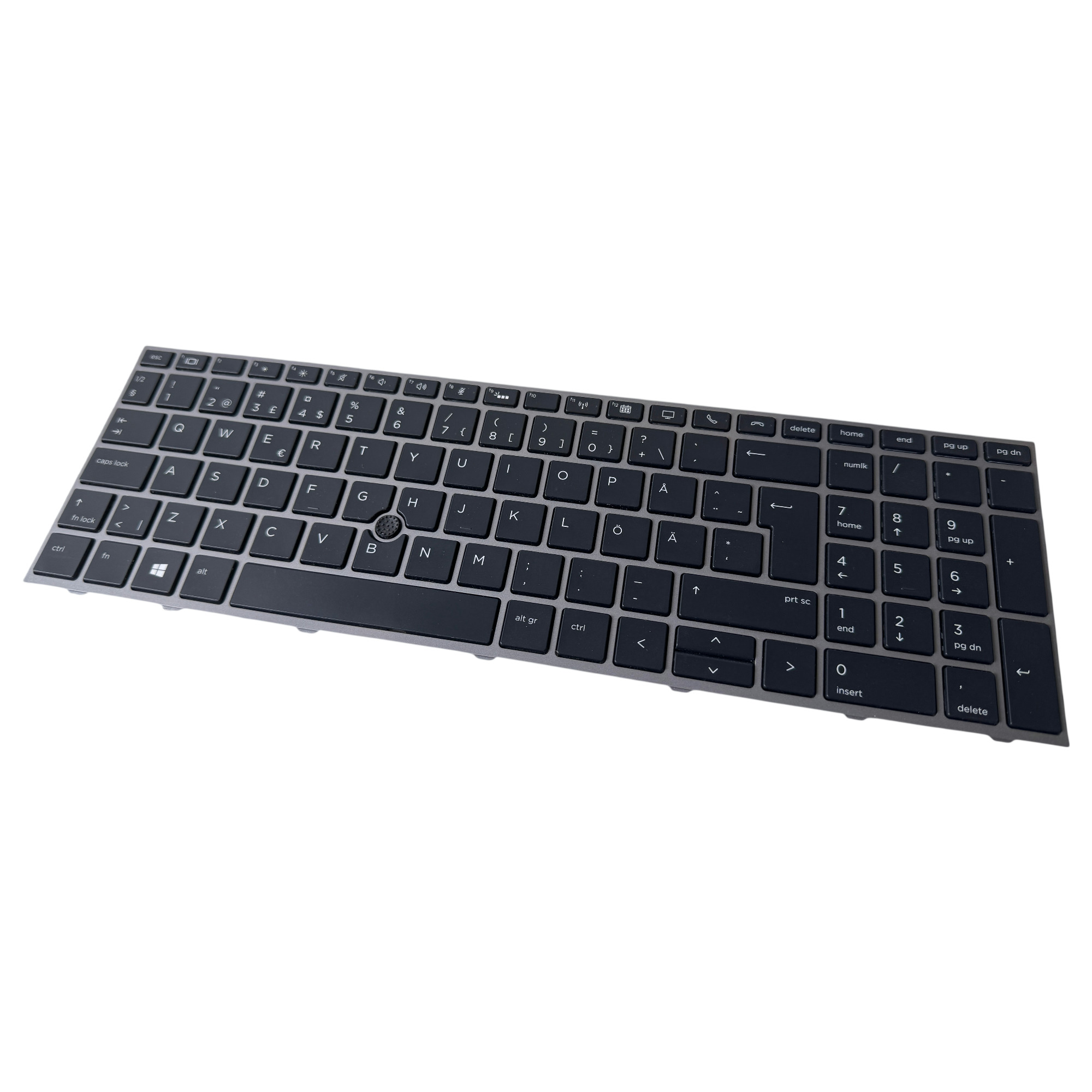 Begagnat Original HP Keyboard L12764-B71 Zbook 15 17 G5 G6 Tangentbord Svenska Swedish