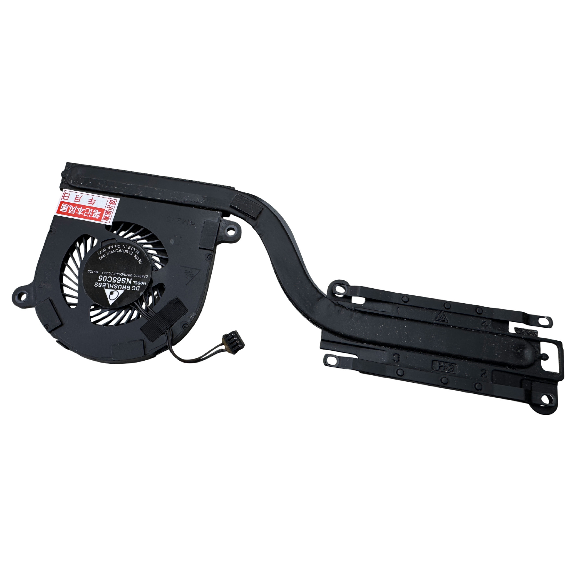 Begagnad CPU Fläkt Heatsink Fan Dell Latitude E7480 E7490 02T9GV EG50040S1-C910-S9A AT1S1002ZCL