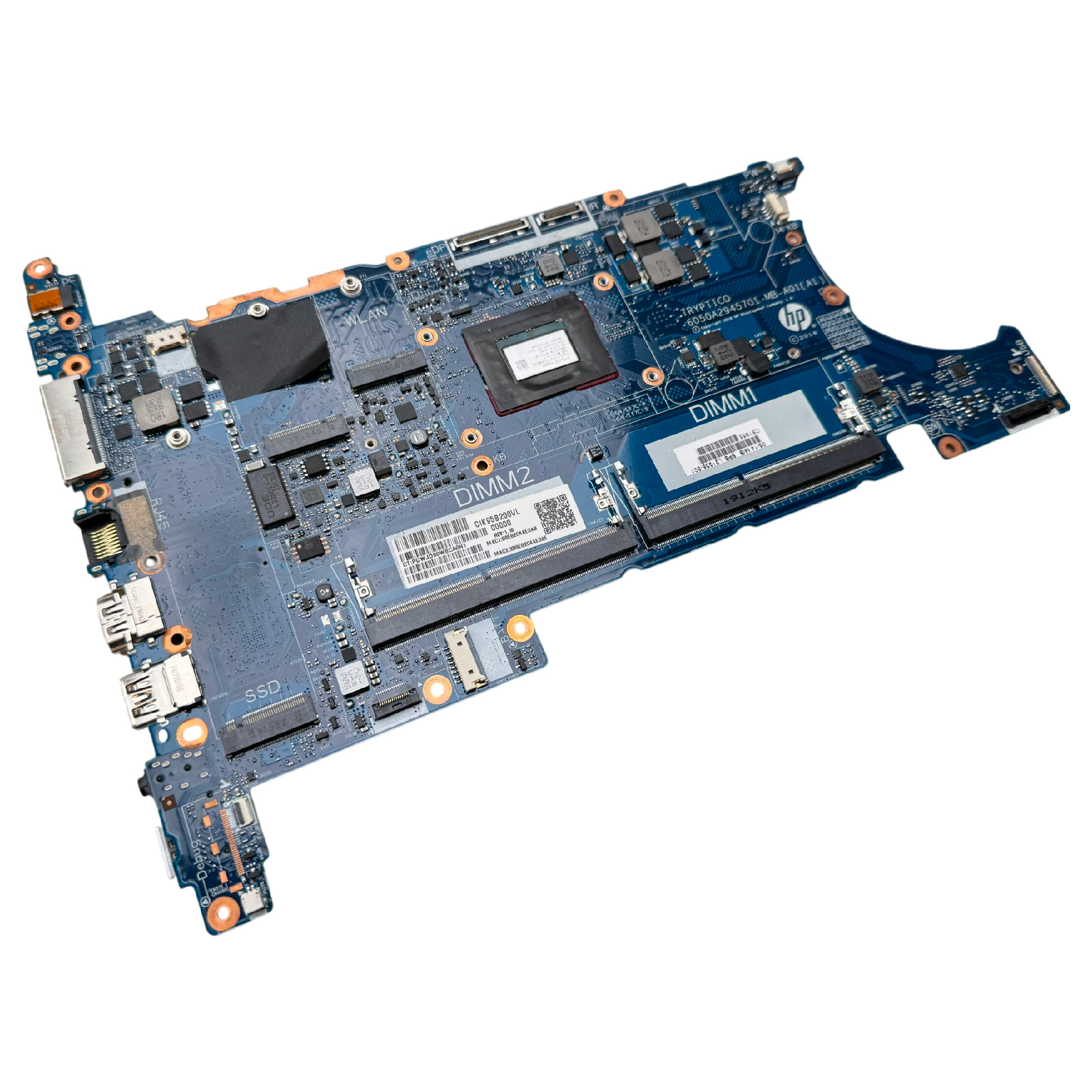 Begagnat Moderkort HP EliteBook 745 G5 AMD Ryzen 3 PRO 2300U 6050A2945701 L21936-601