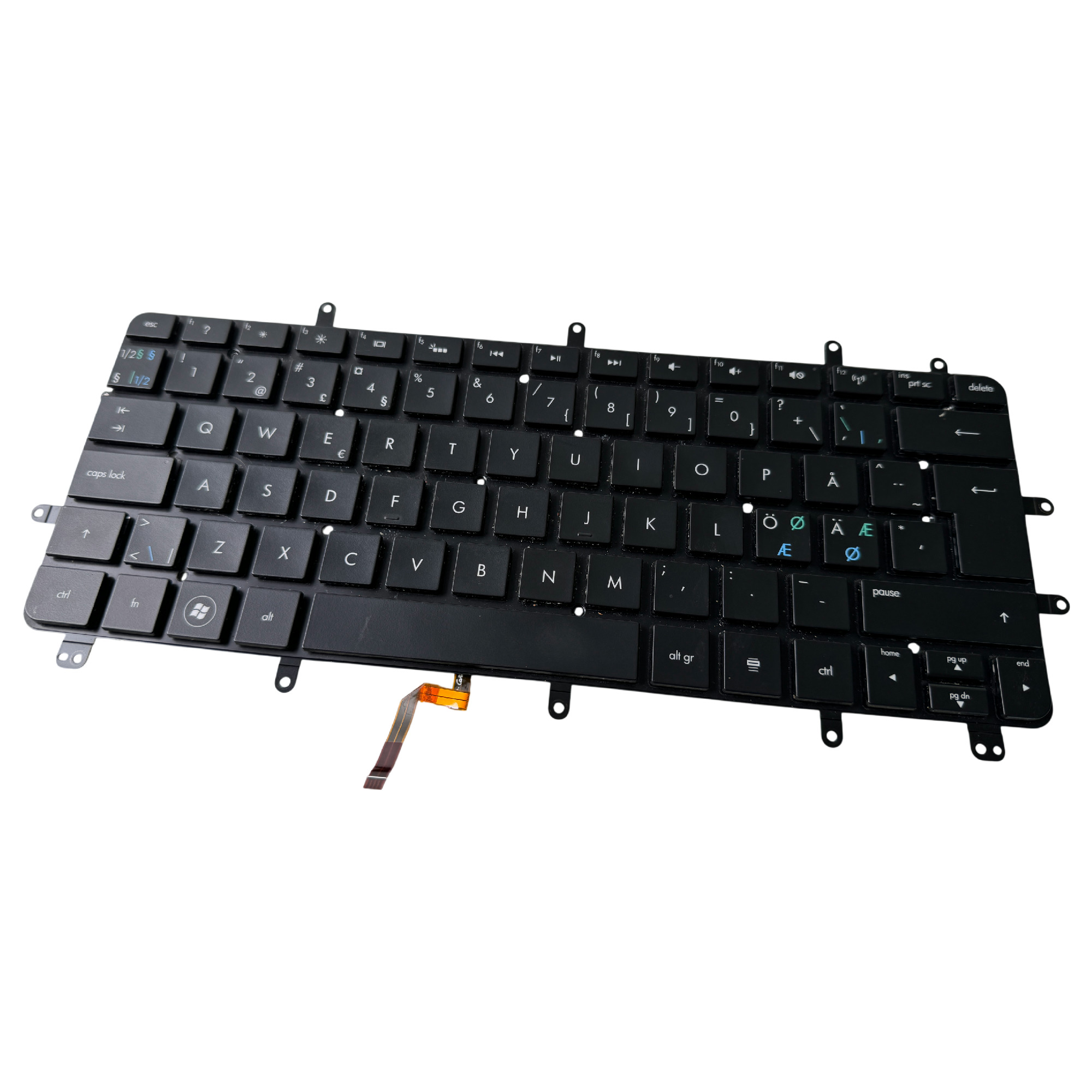 Begagnat HP Spectre XT Pro Nordic Tangentbord Keyboard 689943-DH1
