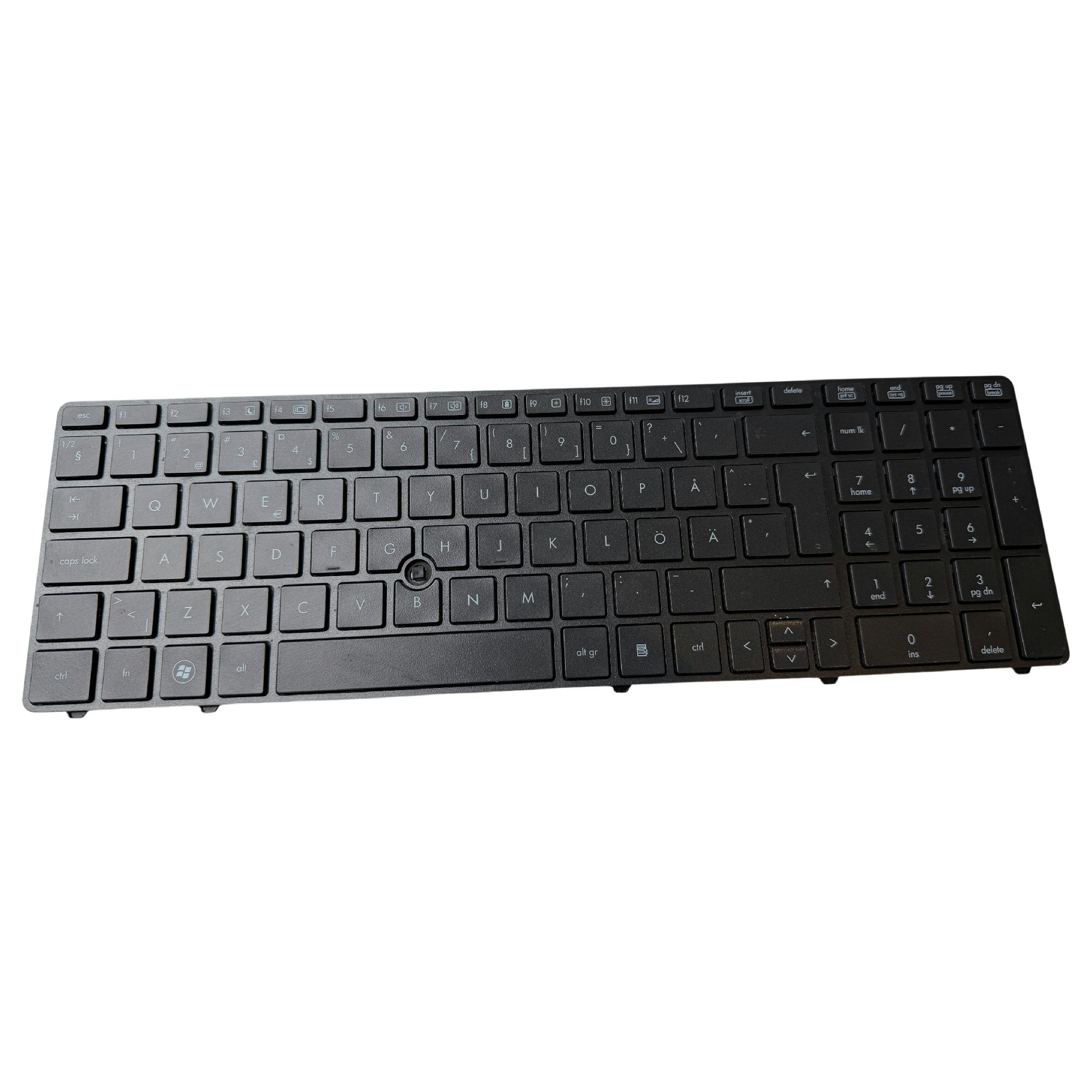 Begagnat Original HP EliteBook 8560w 8560p 8570w 8570p Tangentbord 652682-B71